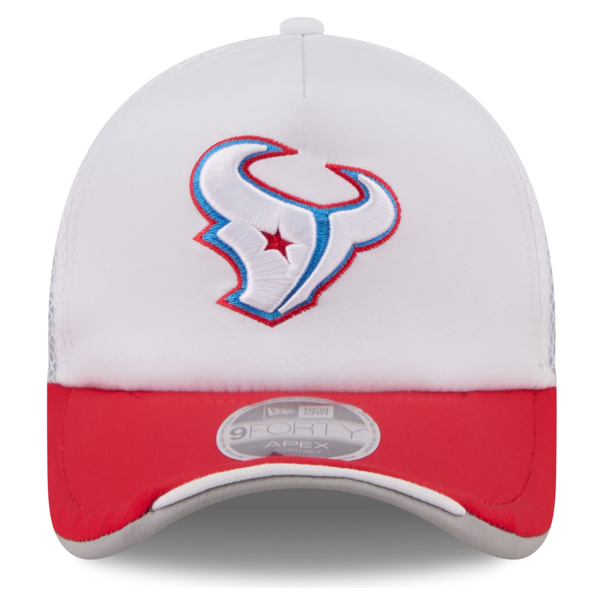 Casquette ajustable New Era Apex blanche Houston Texans Collection 2026 Rivalries pour homme