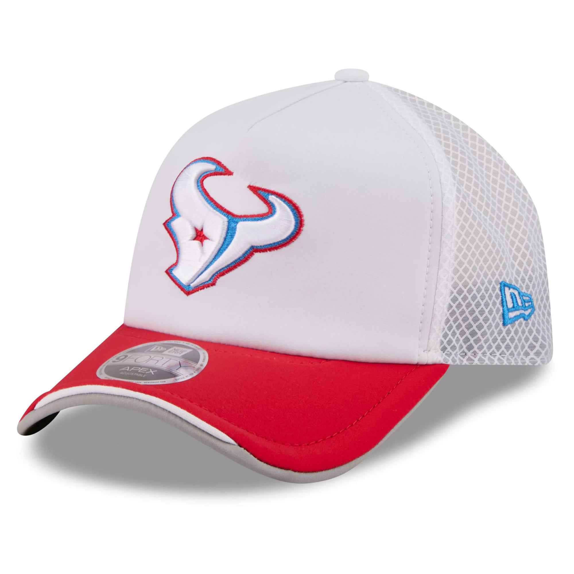 Casquette ajustable New Era Apex blanche Houston Texans Collection 2026 Rivalries pour homme