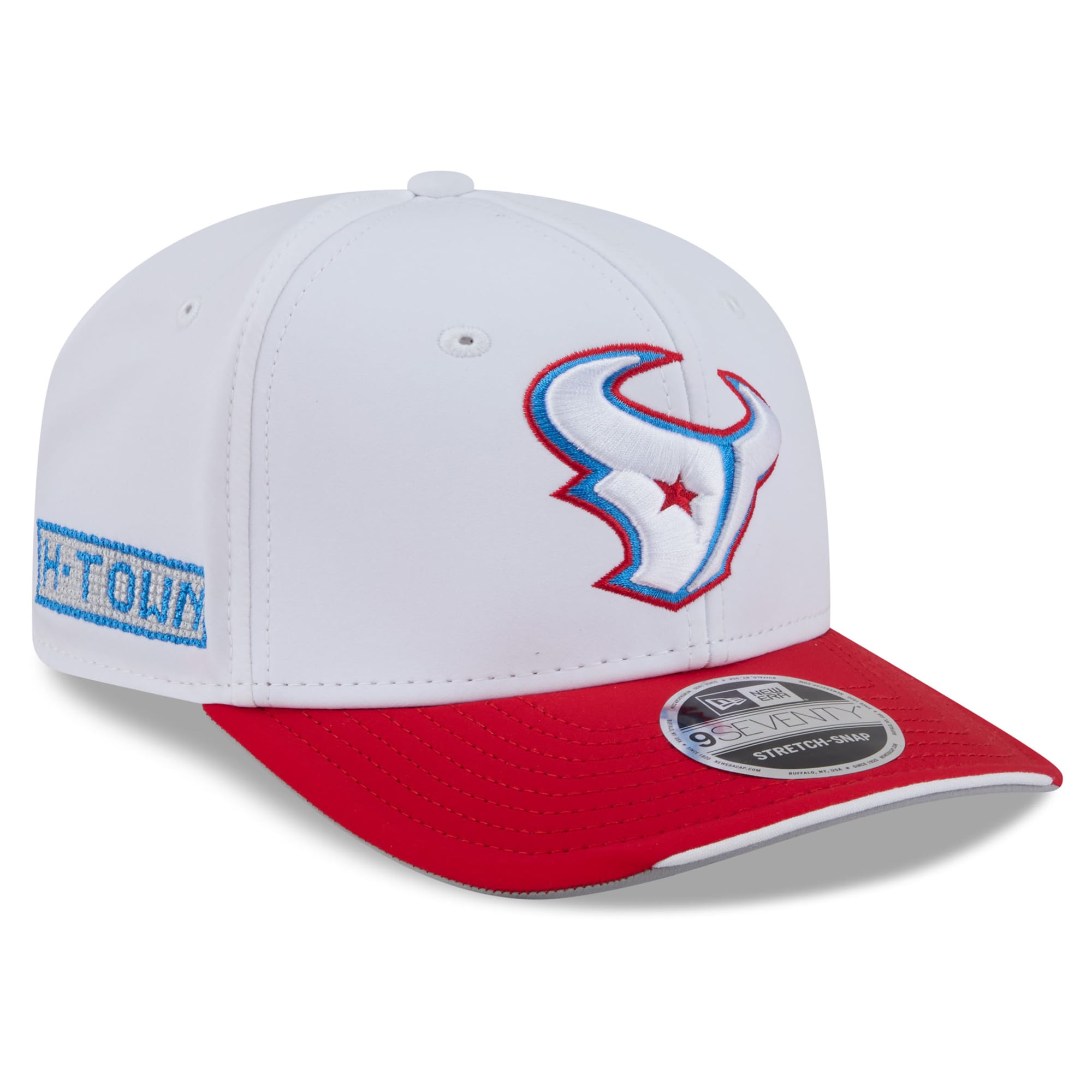 Men's New Era White Houston Texans 2026 Rivalries Collection 9SEVENTY Adjustable Hat