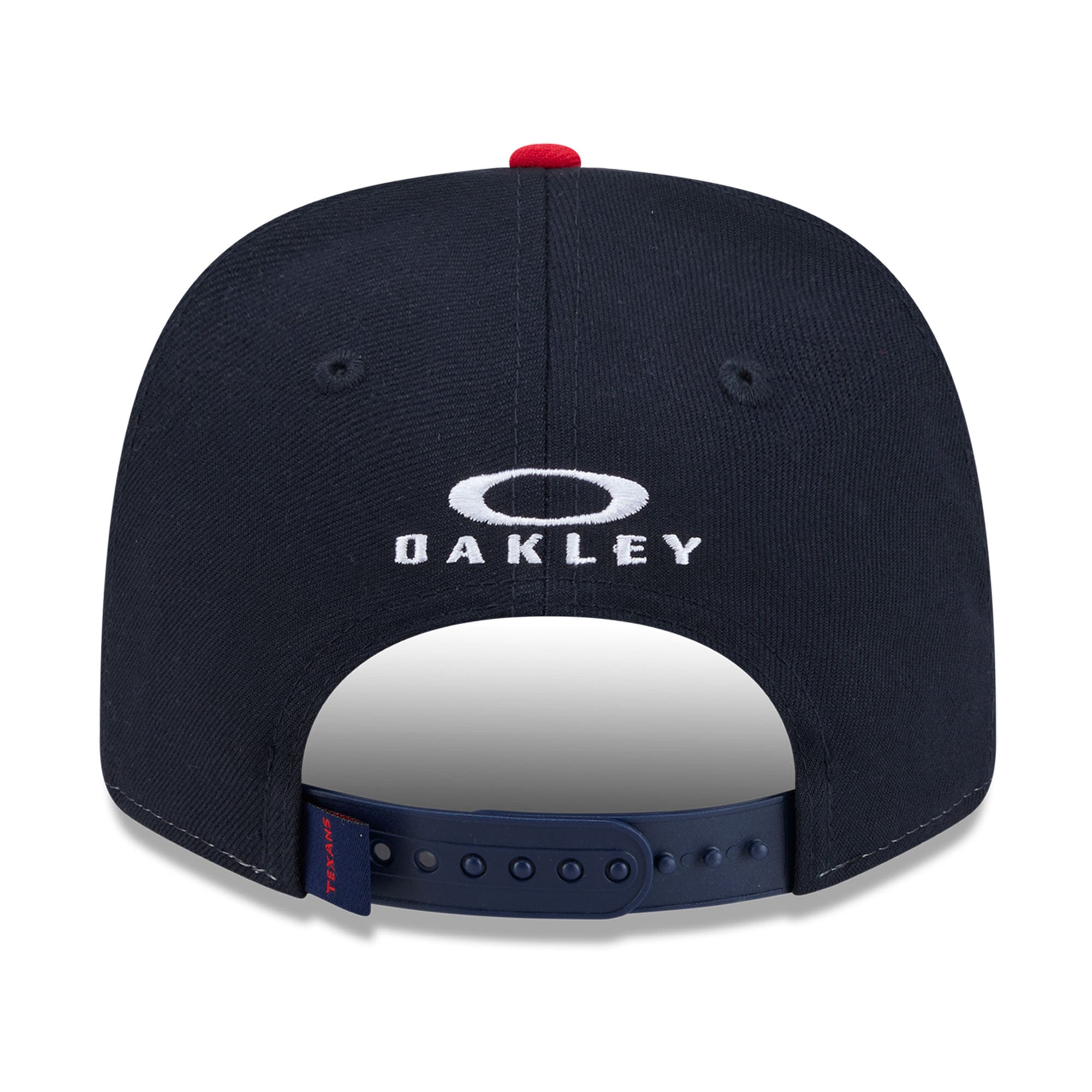 Casquette ajustable New Era x Oakley bleue Houston Texans 9SEVENTY pour homme