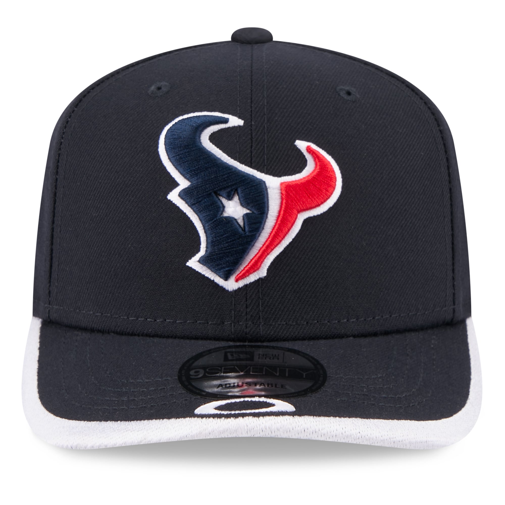 Casquette ajustable New Era x Oakley bleu marine Houston Texans 9SEVENTY pour homme