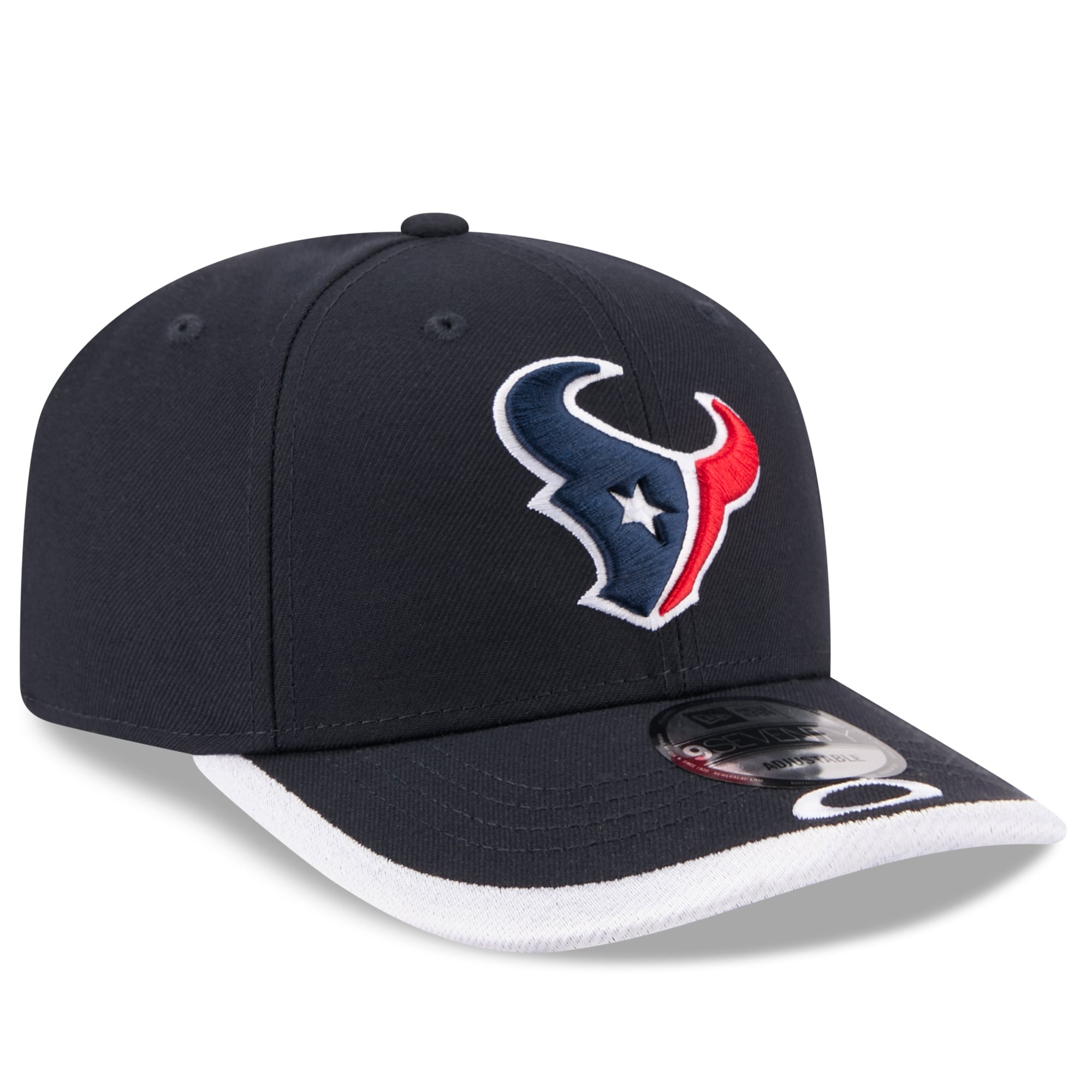 Casquette ajustable New Era x Oakley bleu marine Houston Texans 9SEVENTY pour homme