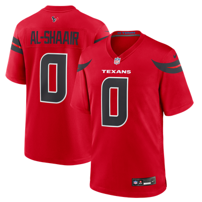 Azeez Al-Shaair Houston Texans Nike Alternate Game Jersey - Red