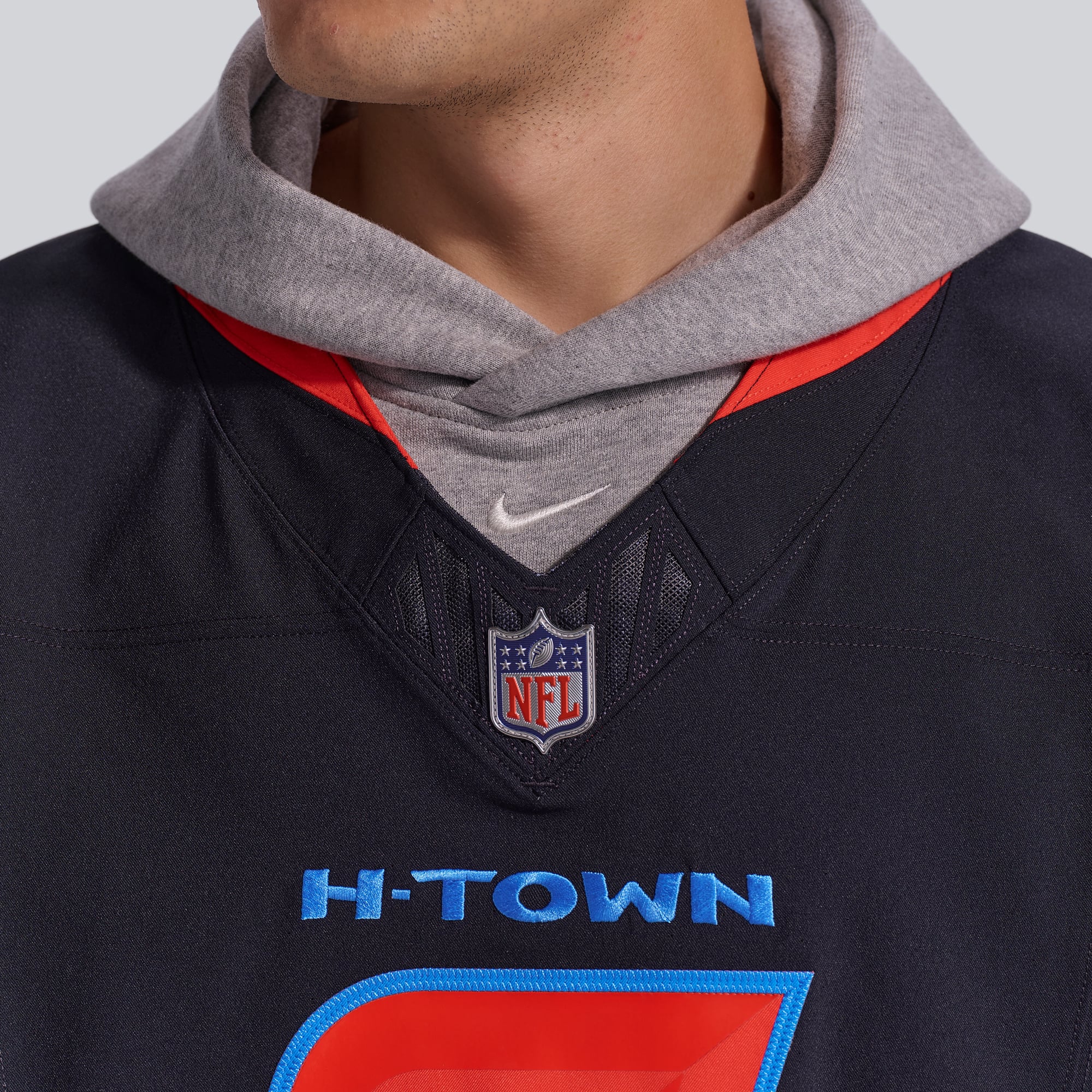 Maillot Nike C.J. Stroud Alternate Vapor F.U.S.E. Elite pour homme des Houston Texans rouge