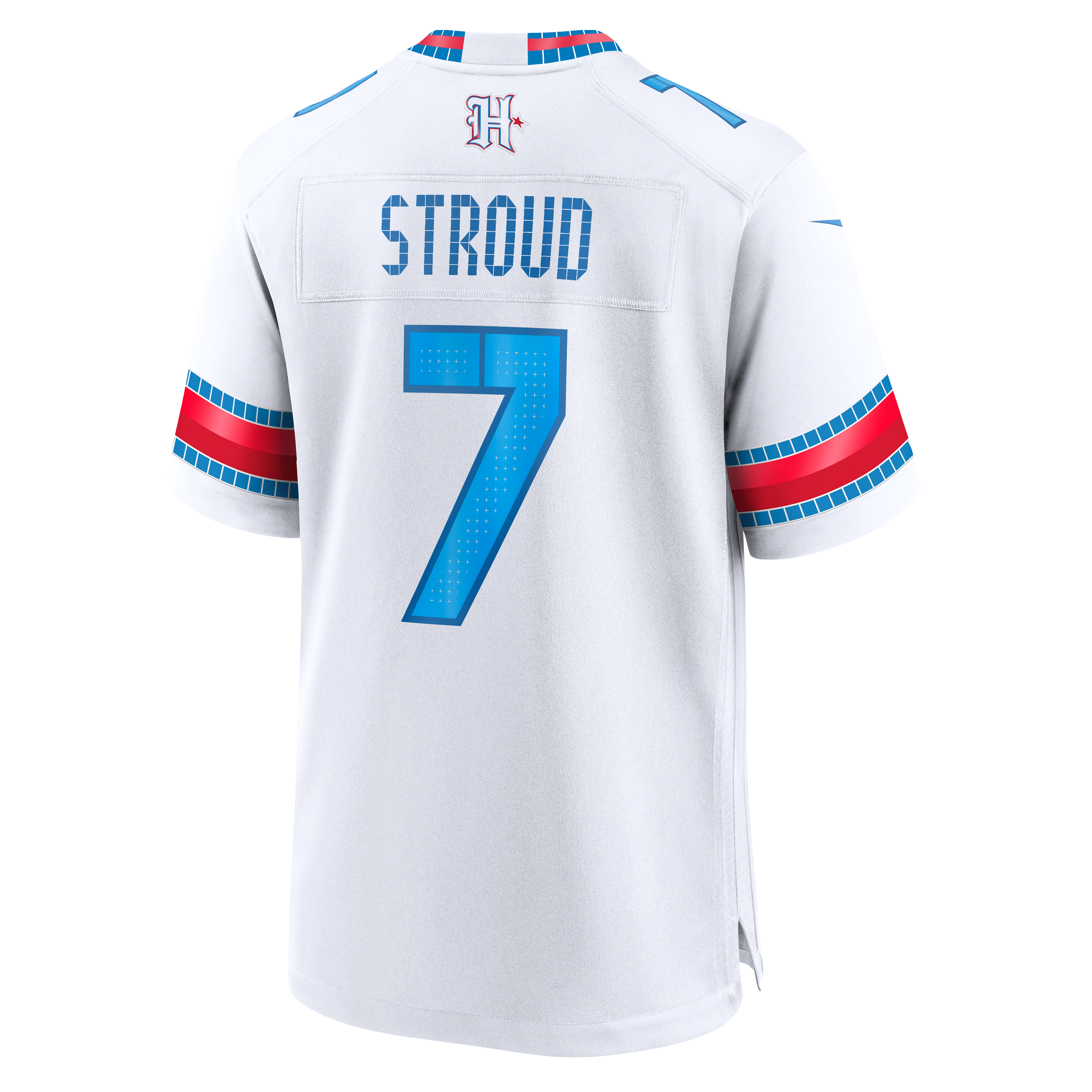 Men's Nike C.J. Stroud White Houston Texans 2026 Rivalries Collection Game Jersey