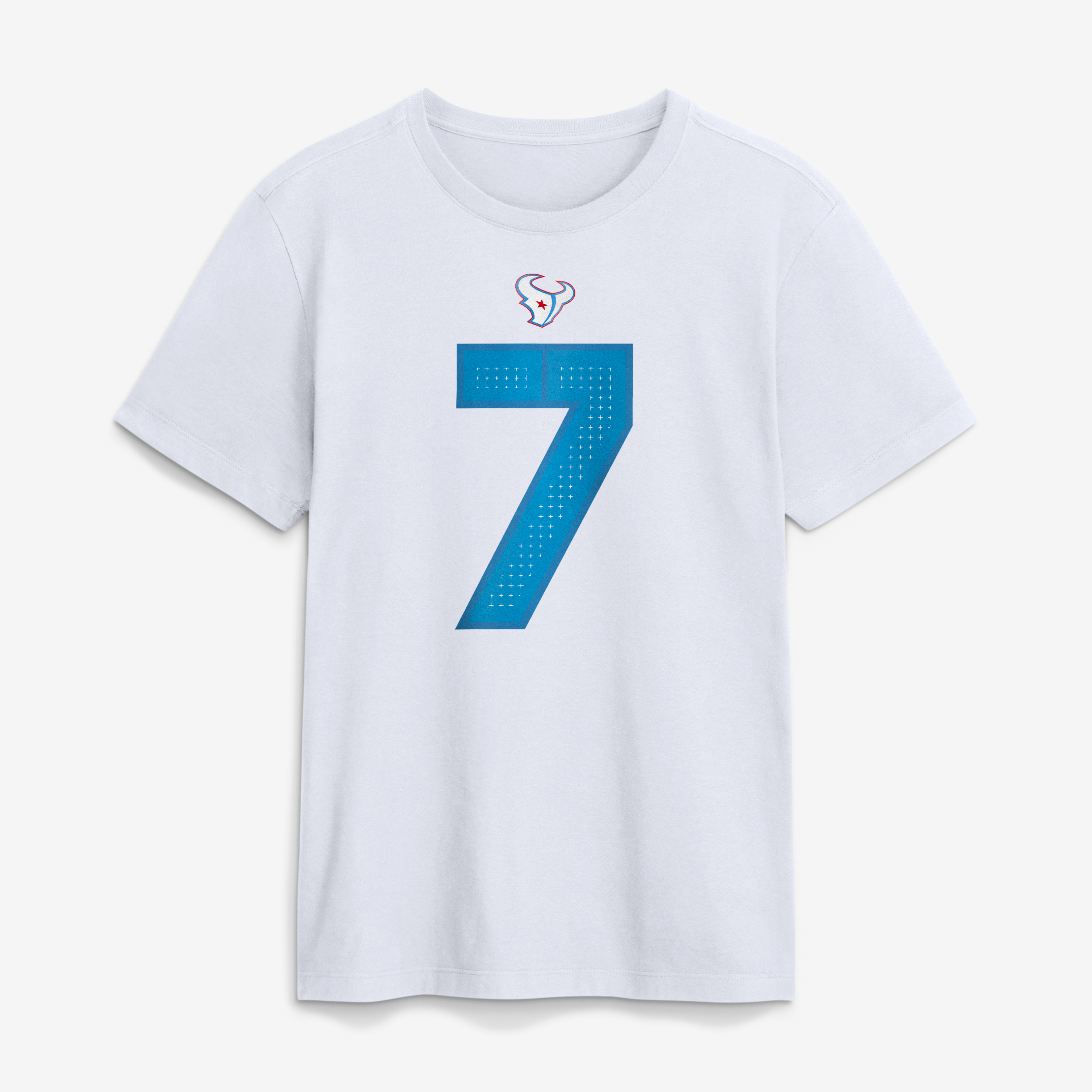 Men's Nike C.J. Stroud White Houston Texans 2026 Rivalries Collection Player Name & Number T-Shirt