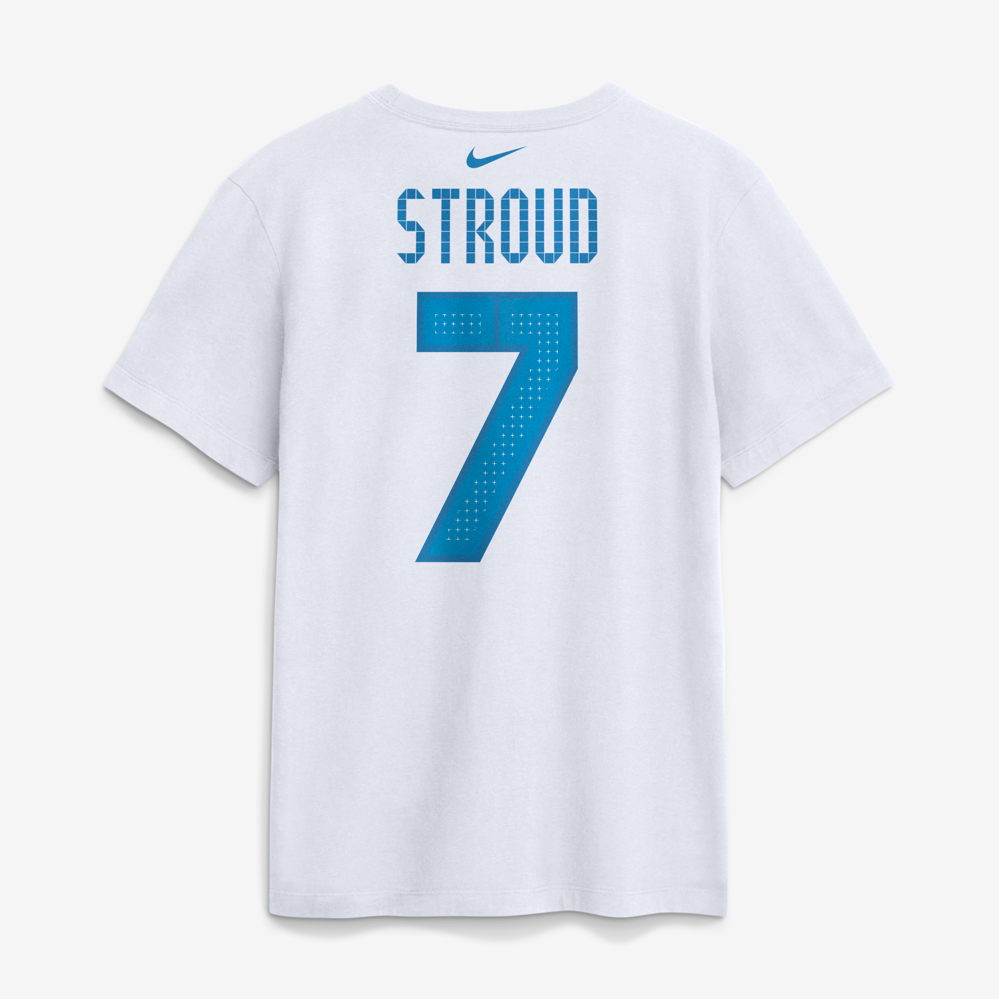 Men's Nike C.J. Stroud White Houston Texans 2026 Rivalries Collection Player Name & Number T-Shirt