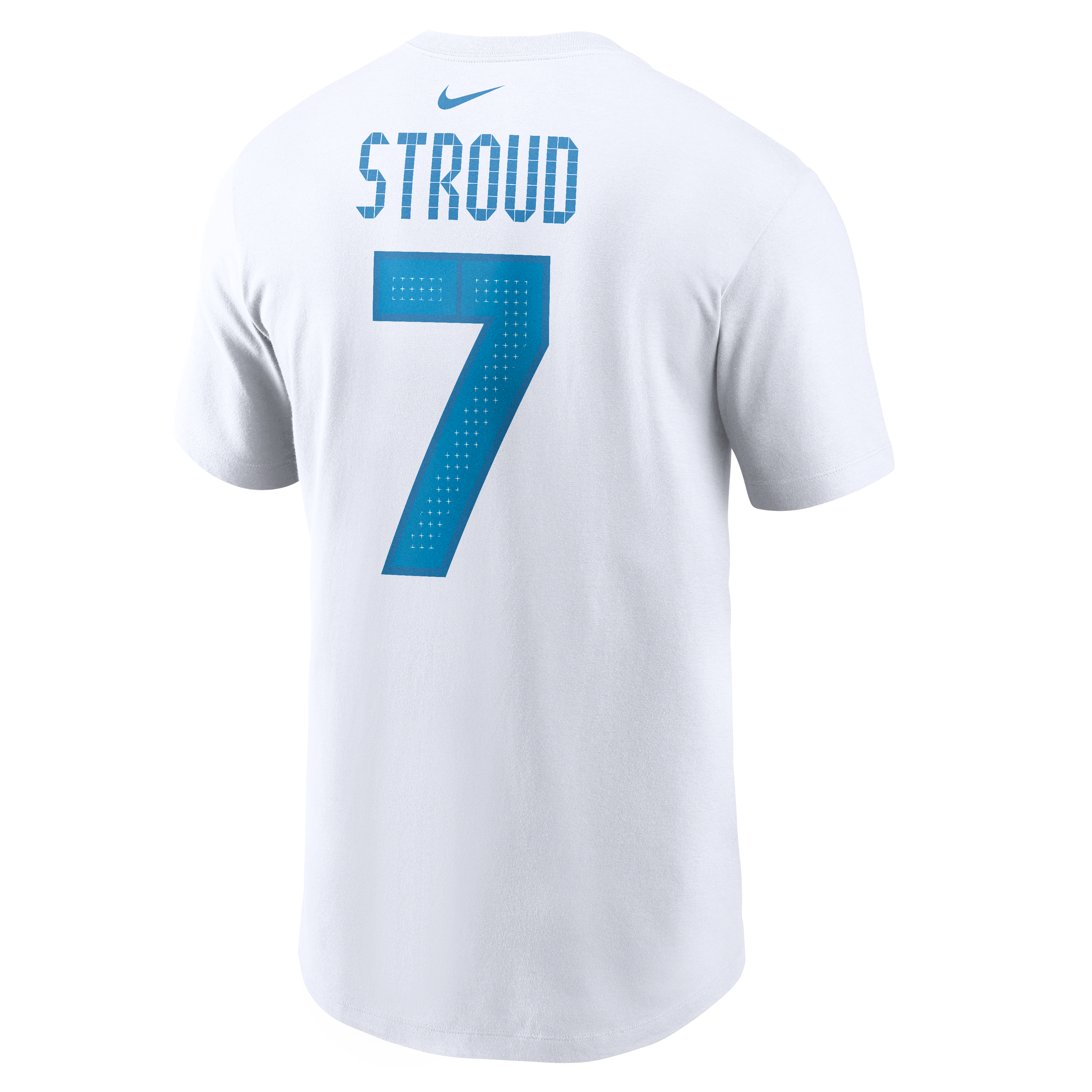 Men's Nike C.J. Stroud White Houston Texans 2026 Rivalries Collection Player Name & Number T-Shirt