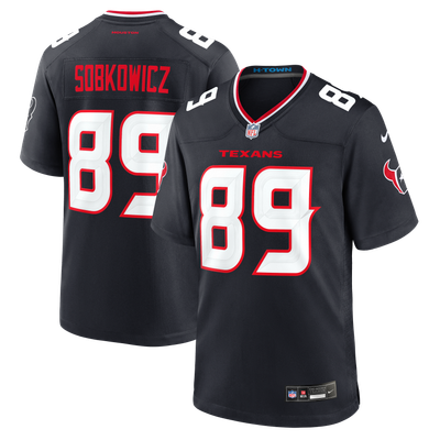 Daniel Sobkowicz Houston Texans Nike Team Game Jersey - Navy