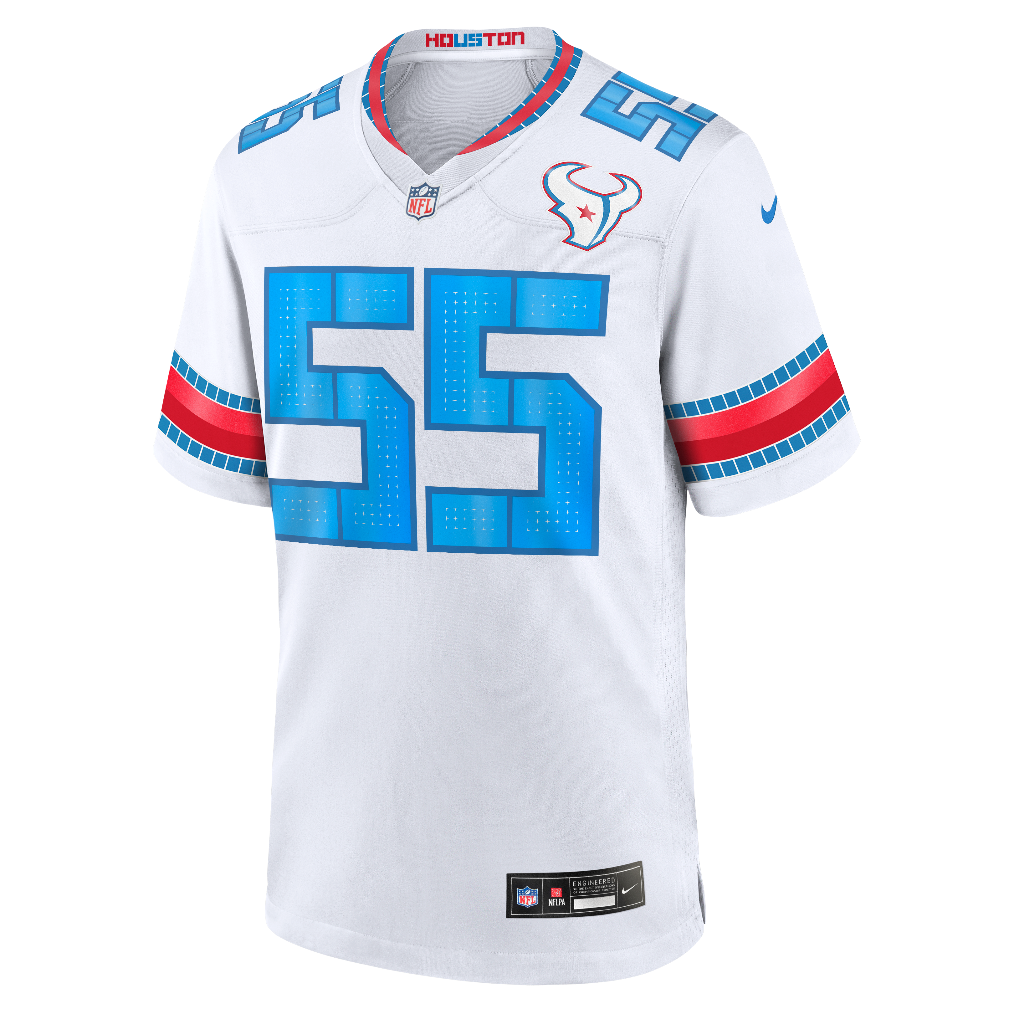 Men's Nike Danielle Hunter White Houston Texans 2026 Rivalries Collection Game Jersey