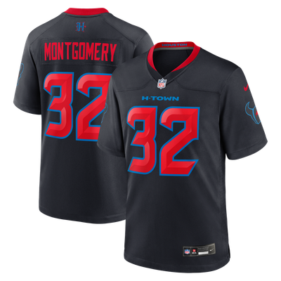 David Montgomery Houston Texans Nike Alternate Game Jersey - Navy