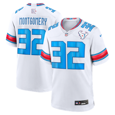 David Montgomery Houston Texans Nike 2026 Rivalries Collection Game Jersey - White
