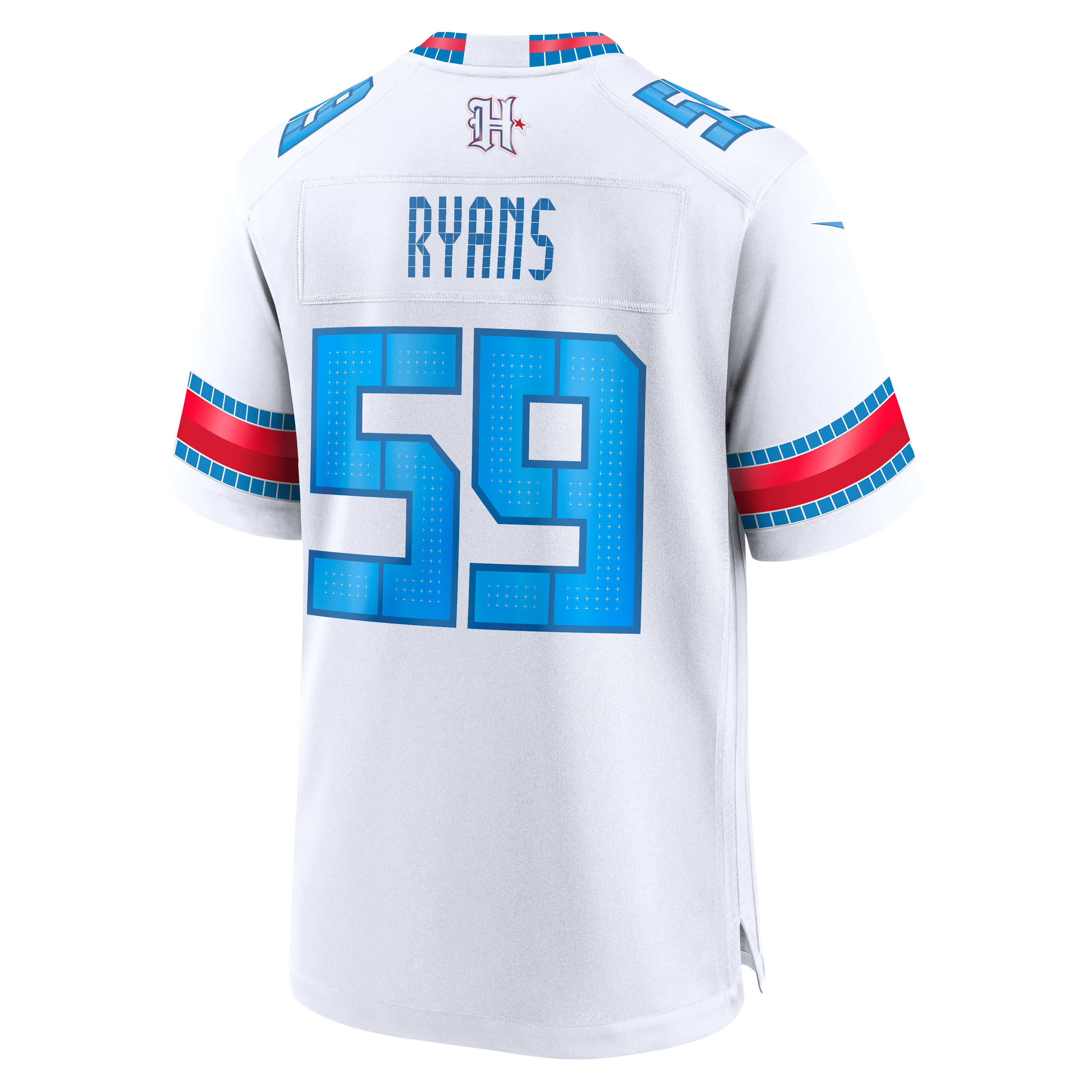 Men's Nike DeMeco Ryans White Houston Texans 2026 Rivalries Collection Game Jersey