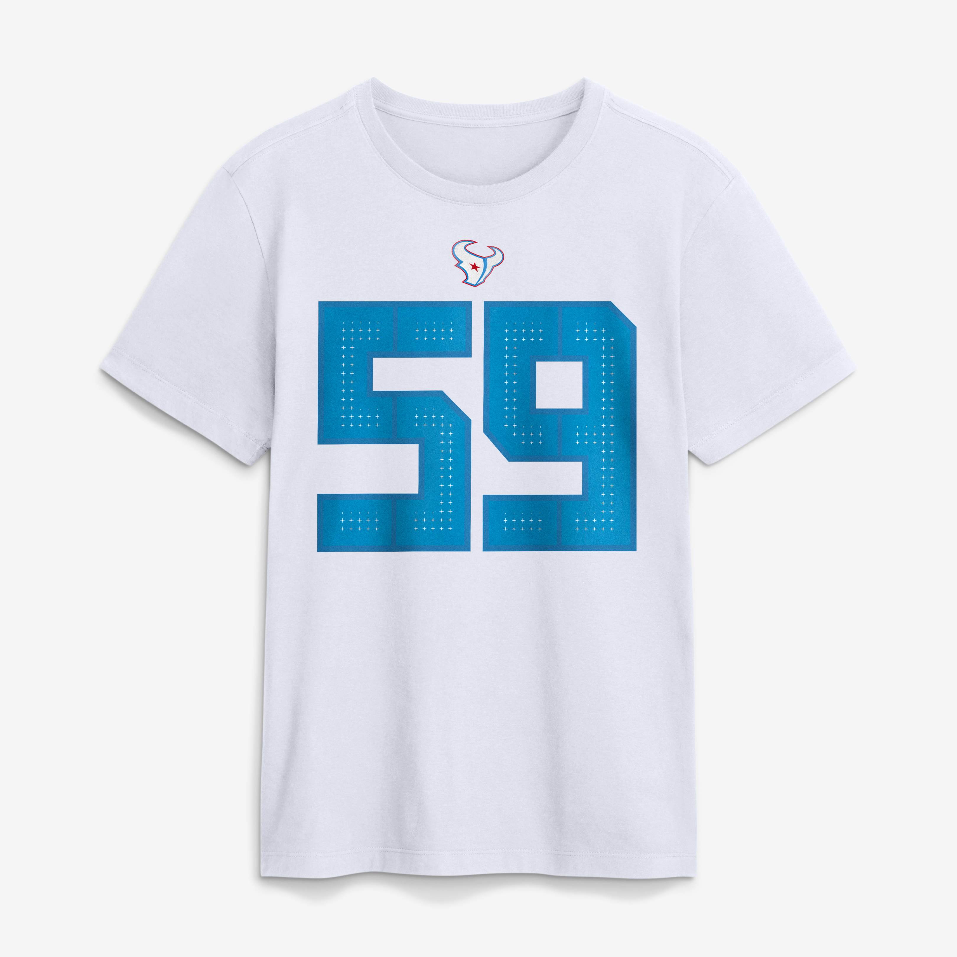 Men's Nike DeMeco Ryans White Houston Texans 2026 Rivalries Collection Player Name & Number T-Shirt