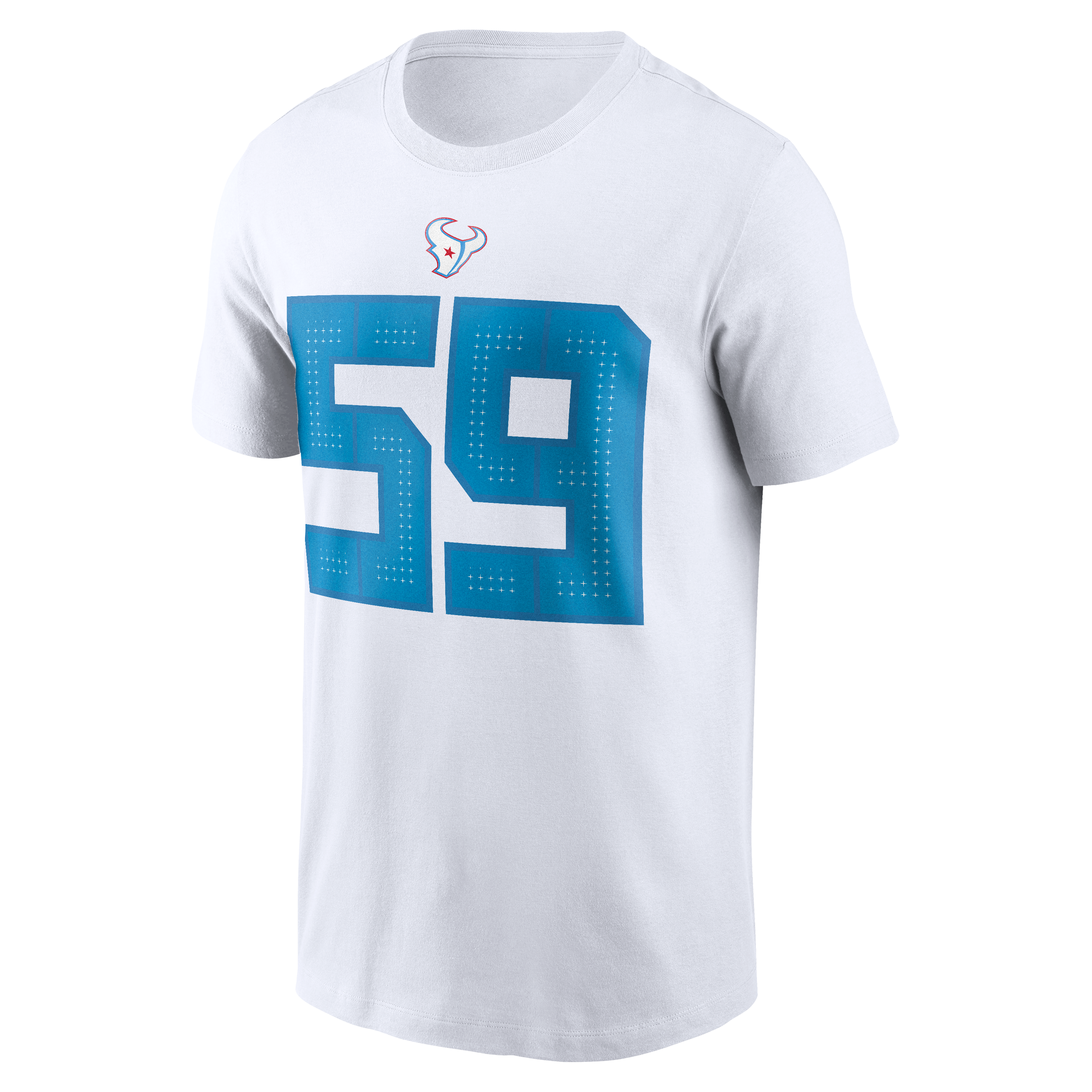Men's Nike DeMeco Ryans White Houston Texans 2026 Rivalries Collection Player Name & Number T-Shirt