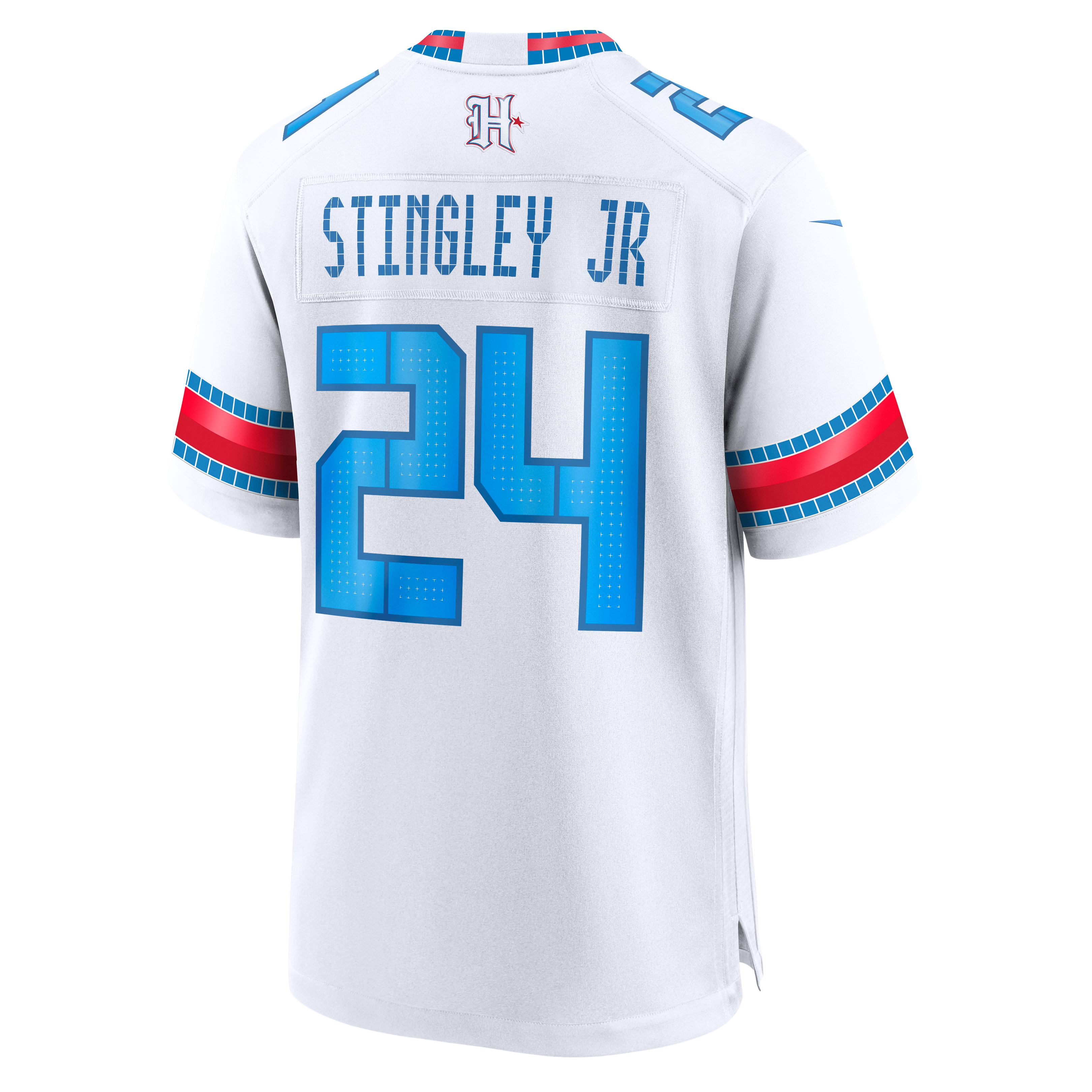 Maillot de match Nike Derek Stingley Jr. blanc Houston Texans Collection Rivalités 2026 pour homme