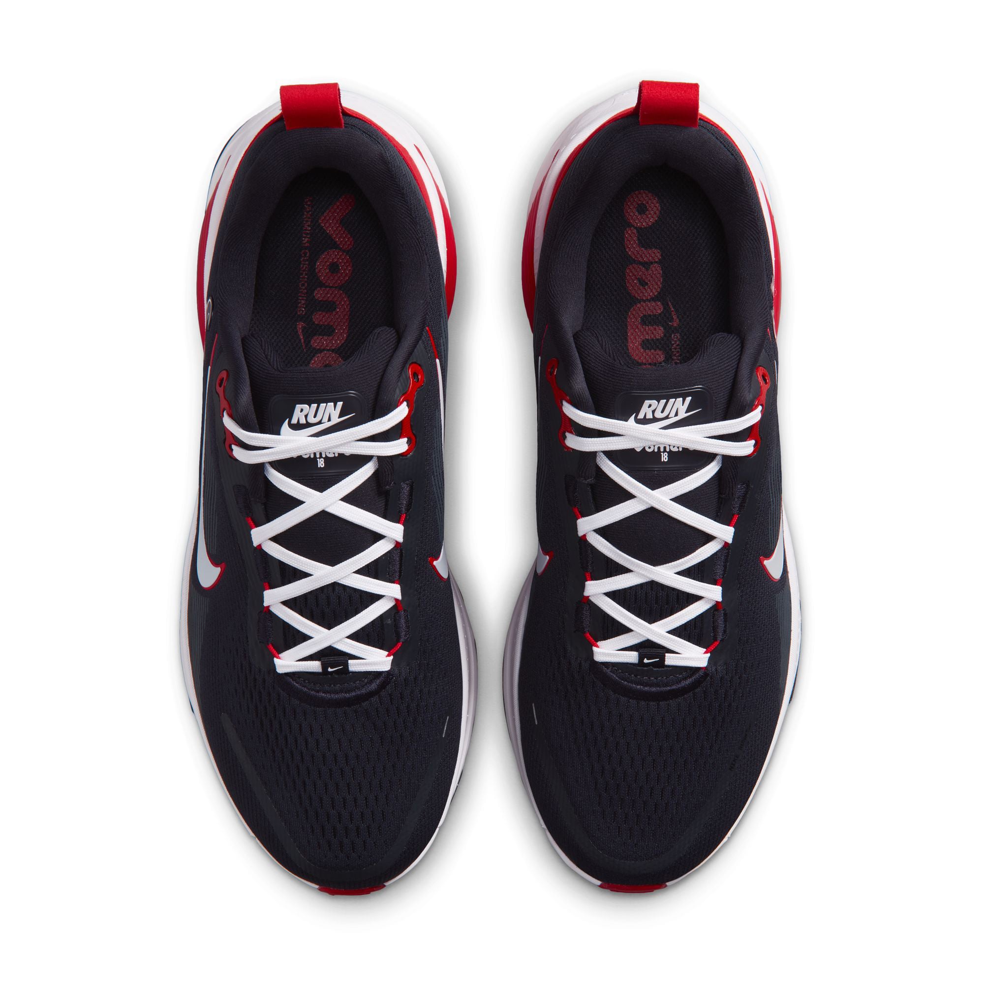 Chaussures de course Nike Houston Texans Vomero 18 pour hommes
