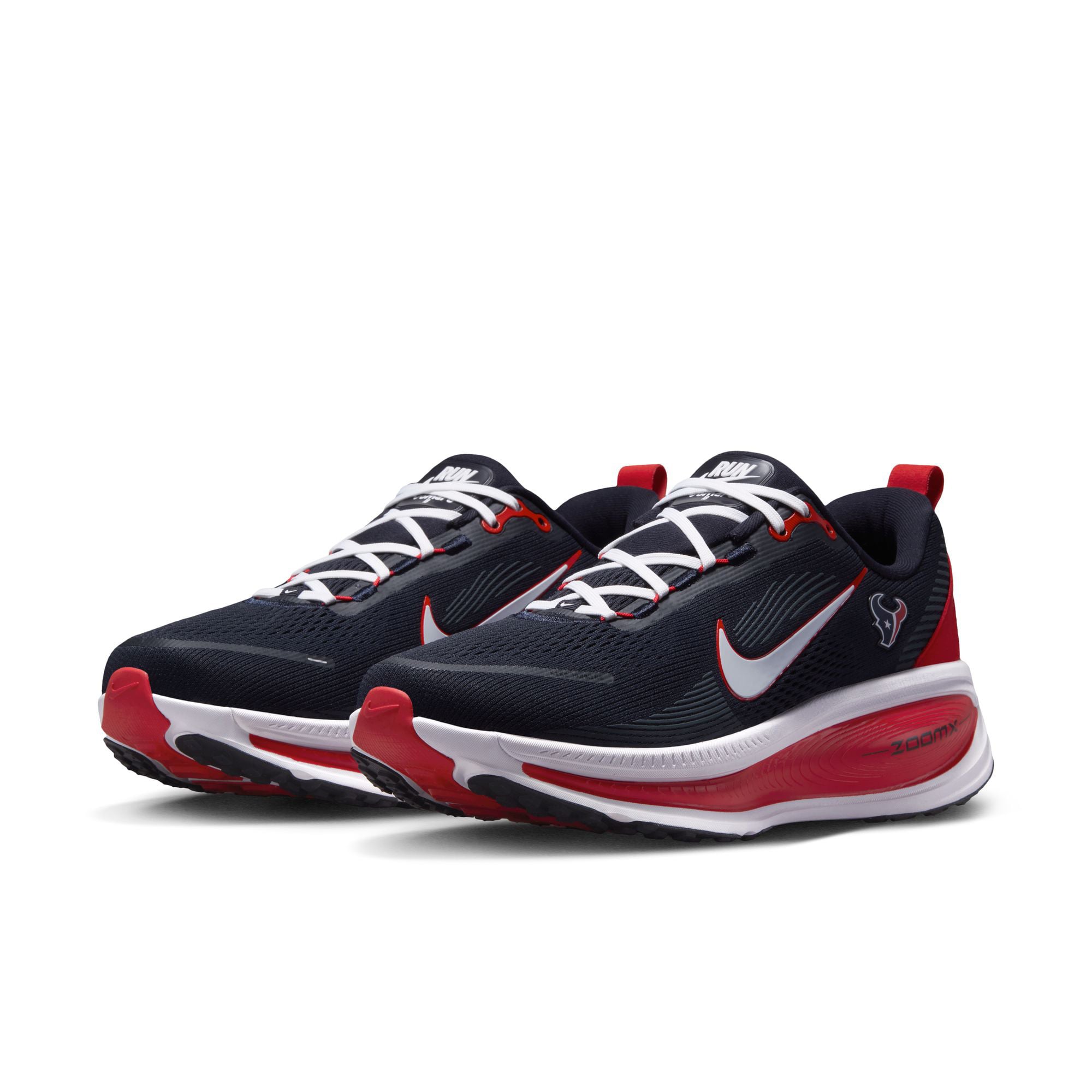 Chaussures de course Nike Houston Texans Vomero 18 pour hommes