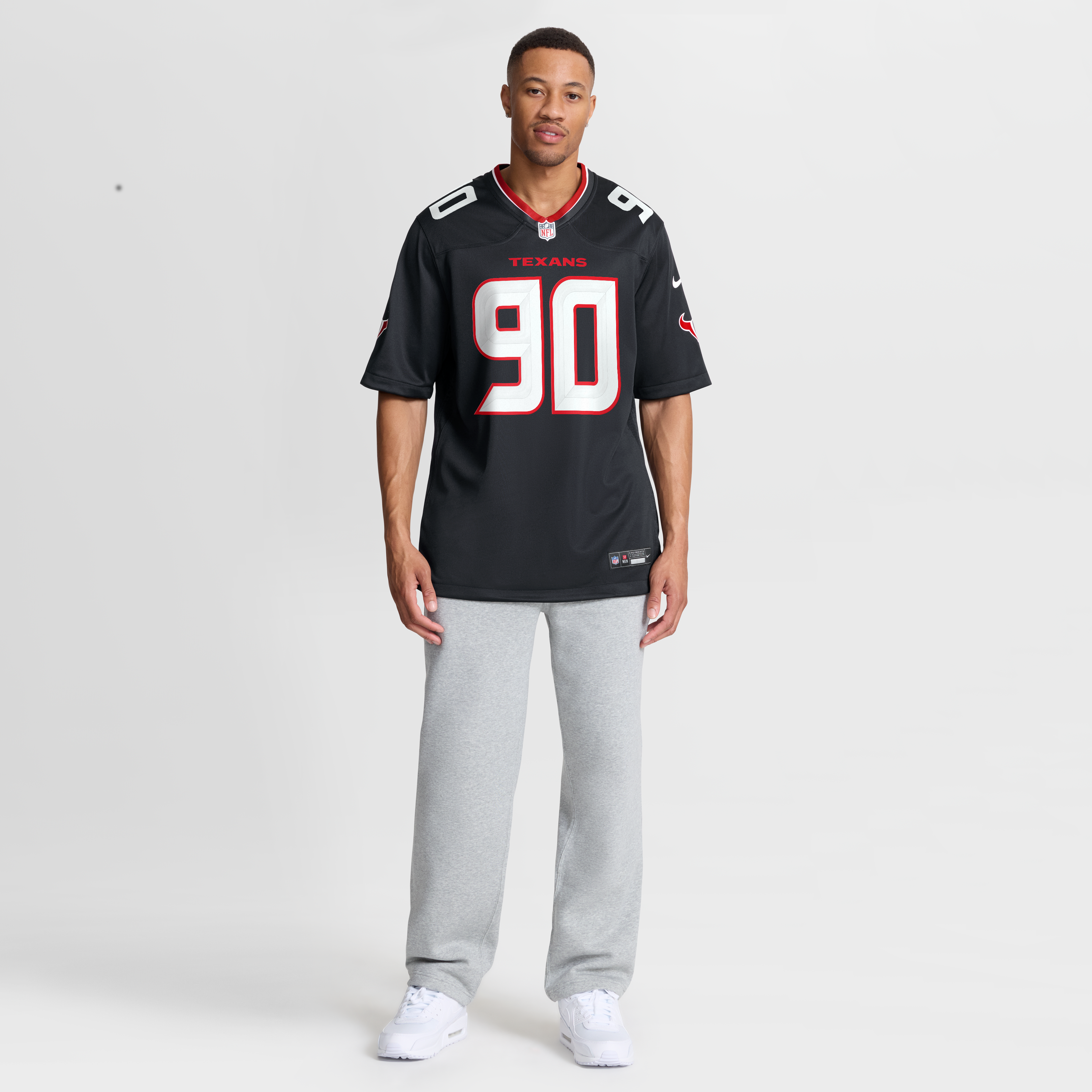 Men's Nike Jadeveon Clowney Navy Houston Texans Team Game Jersey