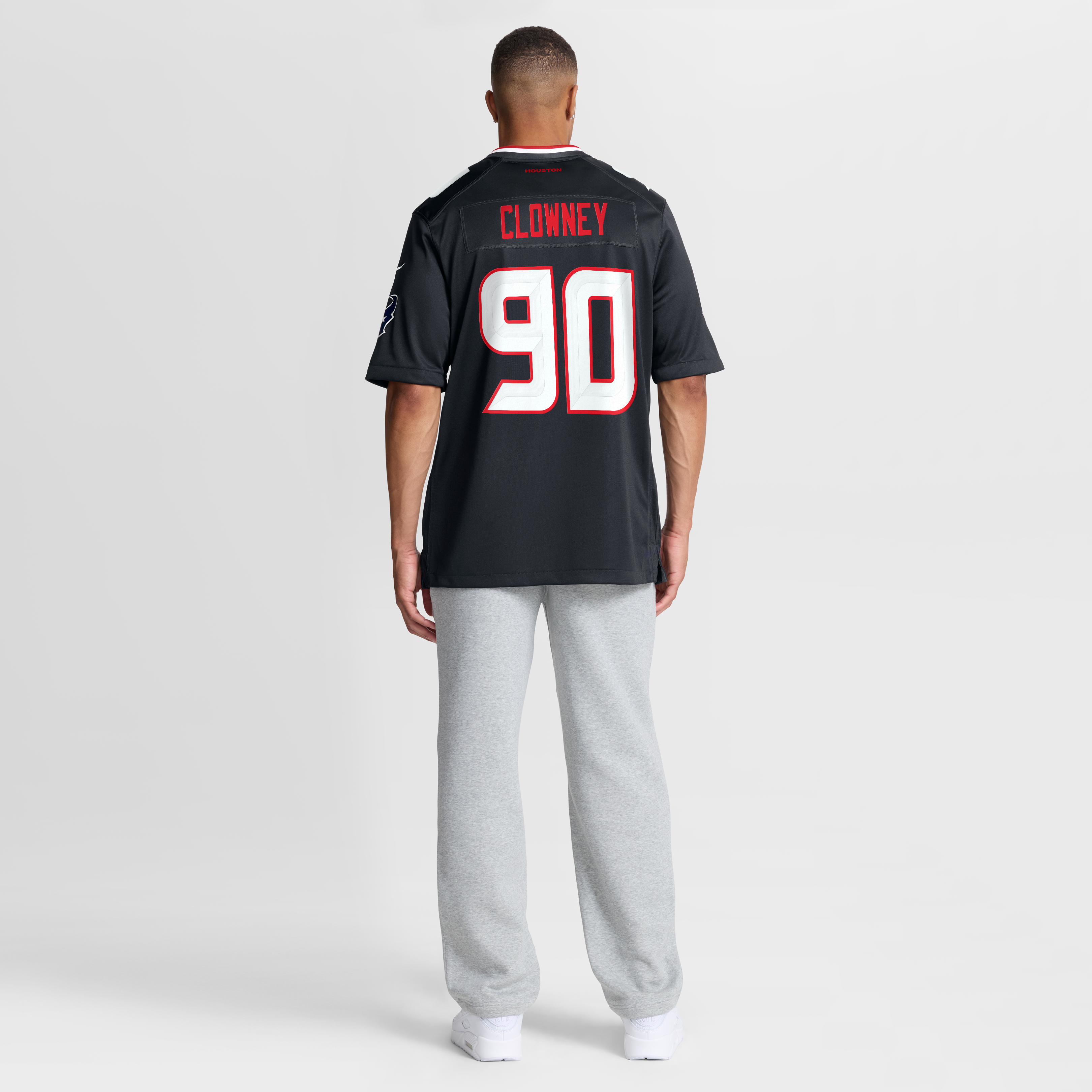 Men's Nike Jadeveon Clowney Navy Houston Texans Team Game Jersey