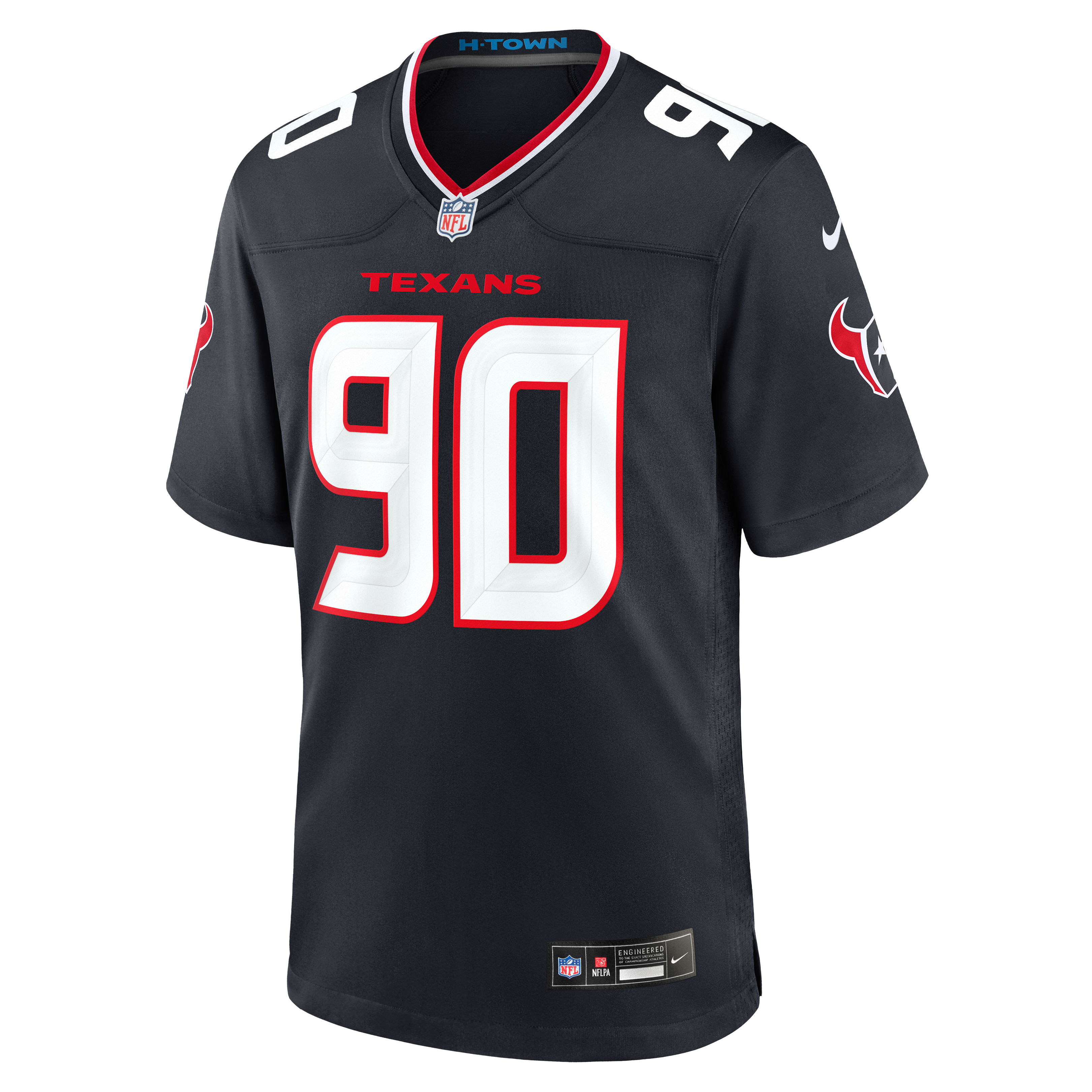 Men's Nike Jadeveon Clowney Navy Houston Texans Team Game Jersey