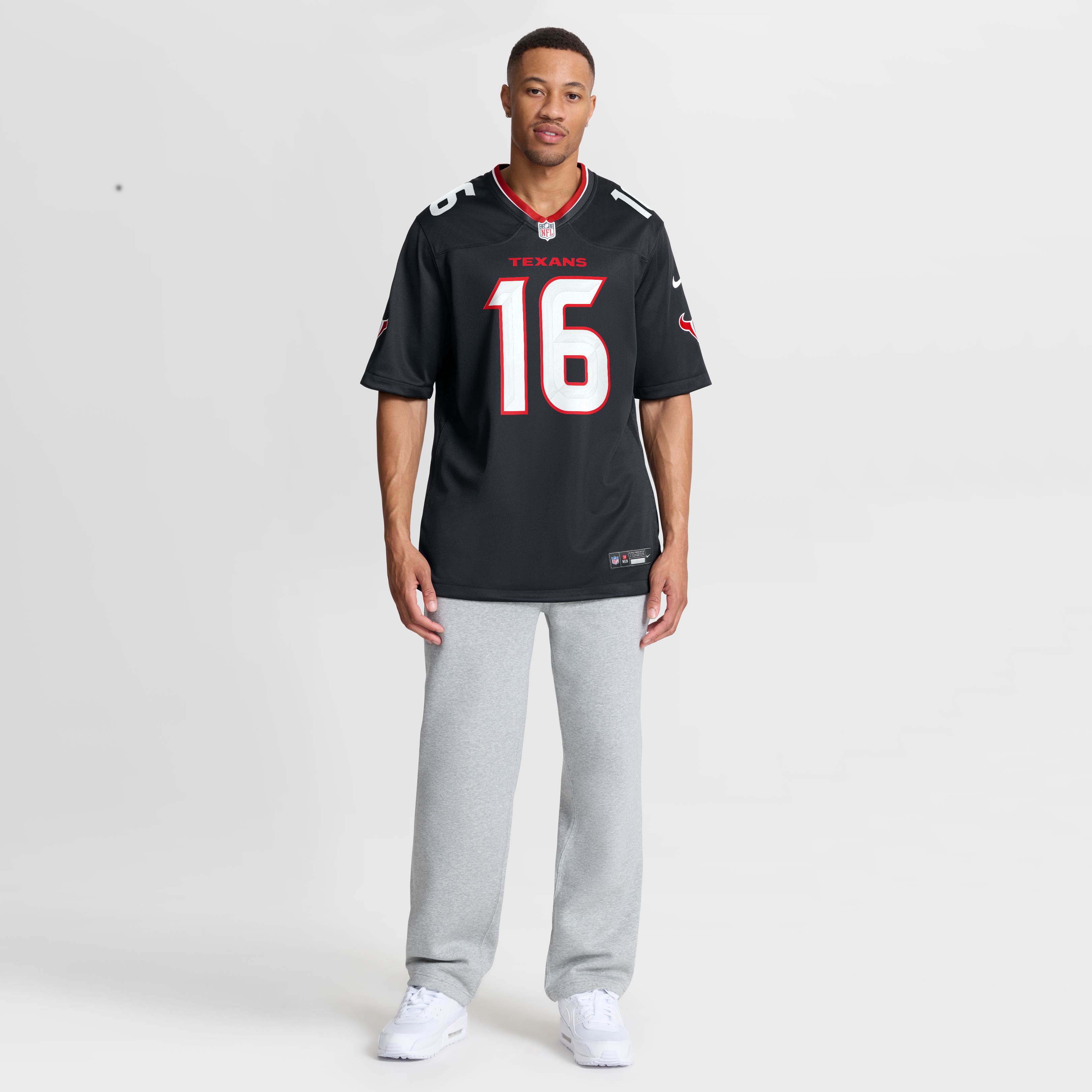 Men's Nike Mark Gronowski Navy Houston Texans Team Game Jersey