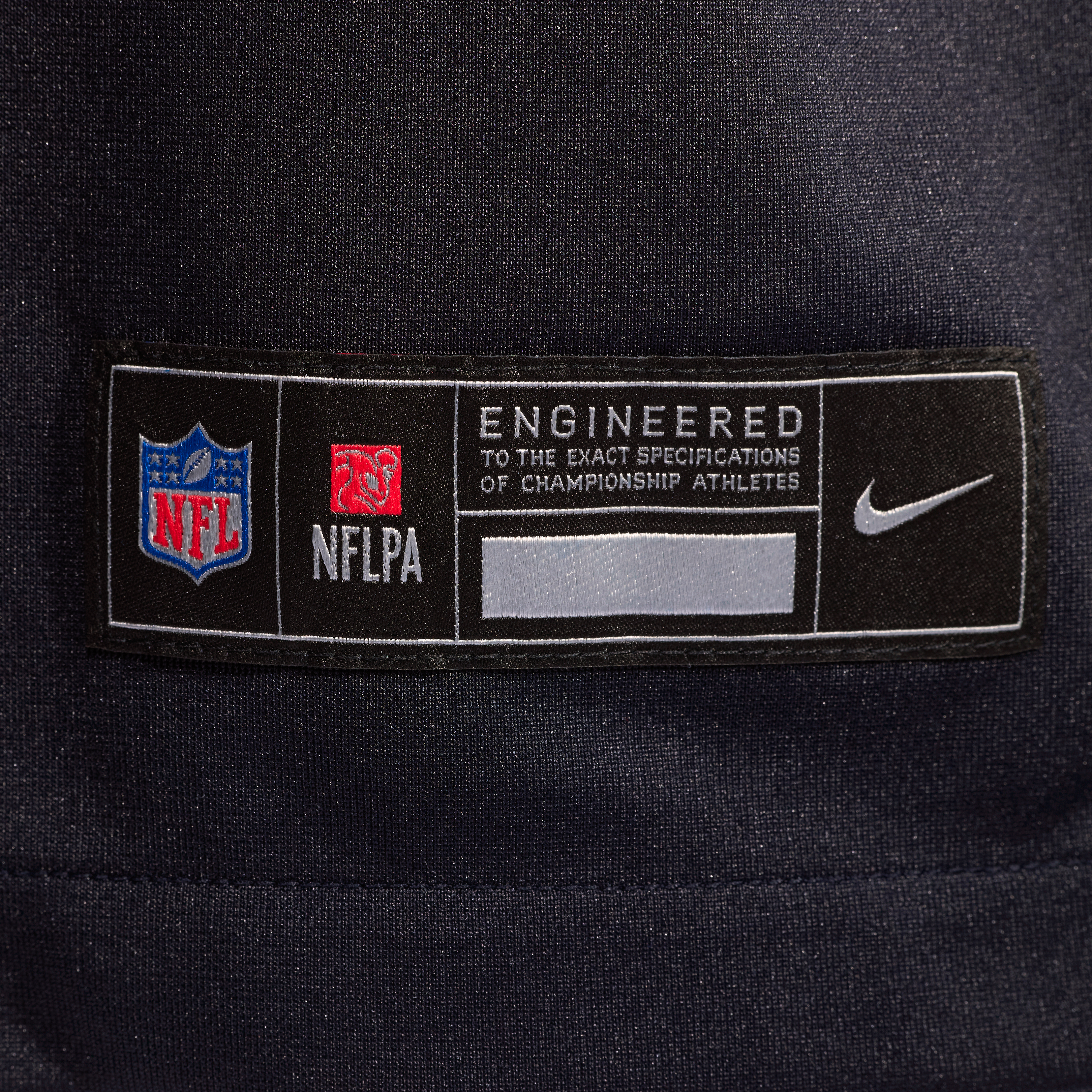 Maillot de match Nike Montrell Washington Navy des Houston Texans pour homme