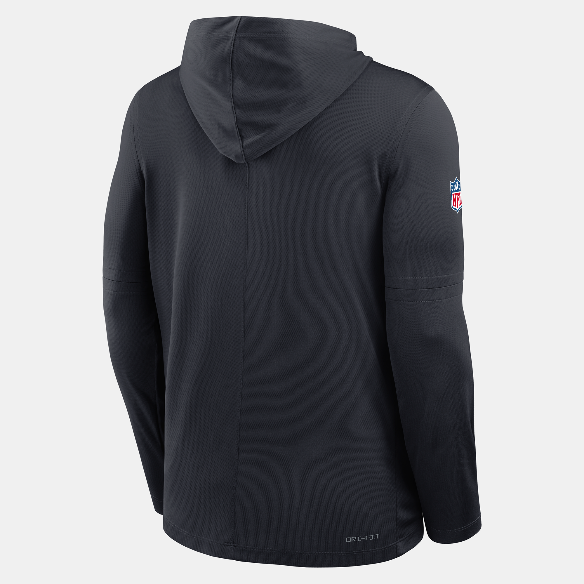 Men's Nike Navy Houston Texans Sideline Alternate Lightweight Long Sleeve Hooded Dri-FIT T-Shirt