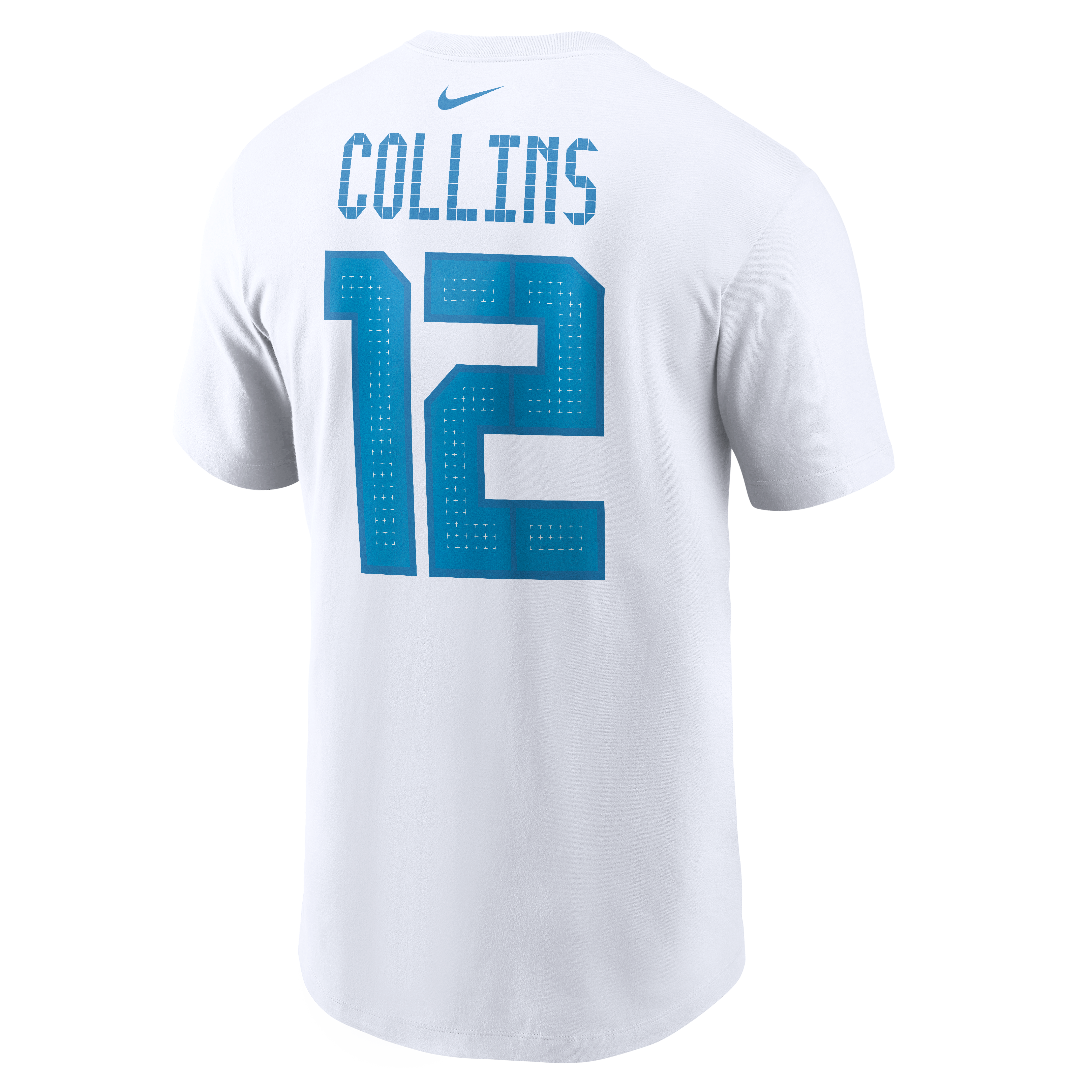 Men's Nike Nico Collins White Houston Texans 2026 Rivalries Collection Player Name & Number T-Shirt