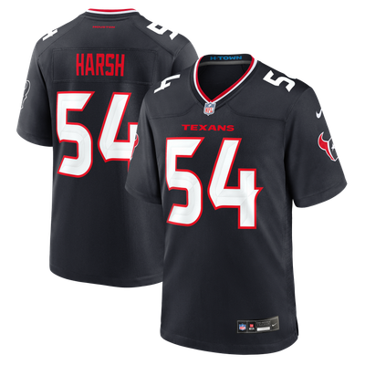 Sabastian Harsh Houston Texans Nike Team Game Jersey - Navy