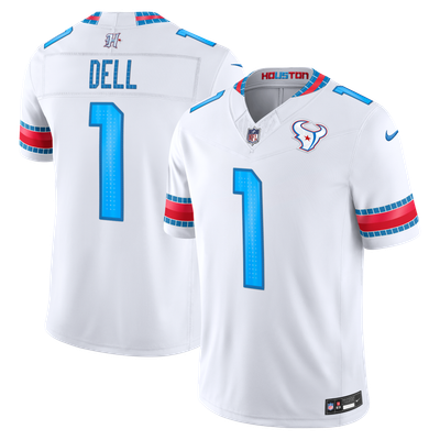 Tank Dell Houston Texans Nike 2026 Rivalries Collection Stitched Limited Jersey - White