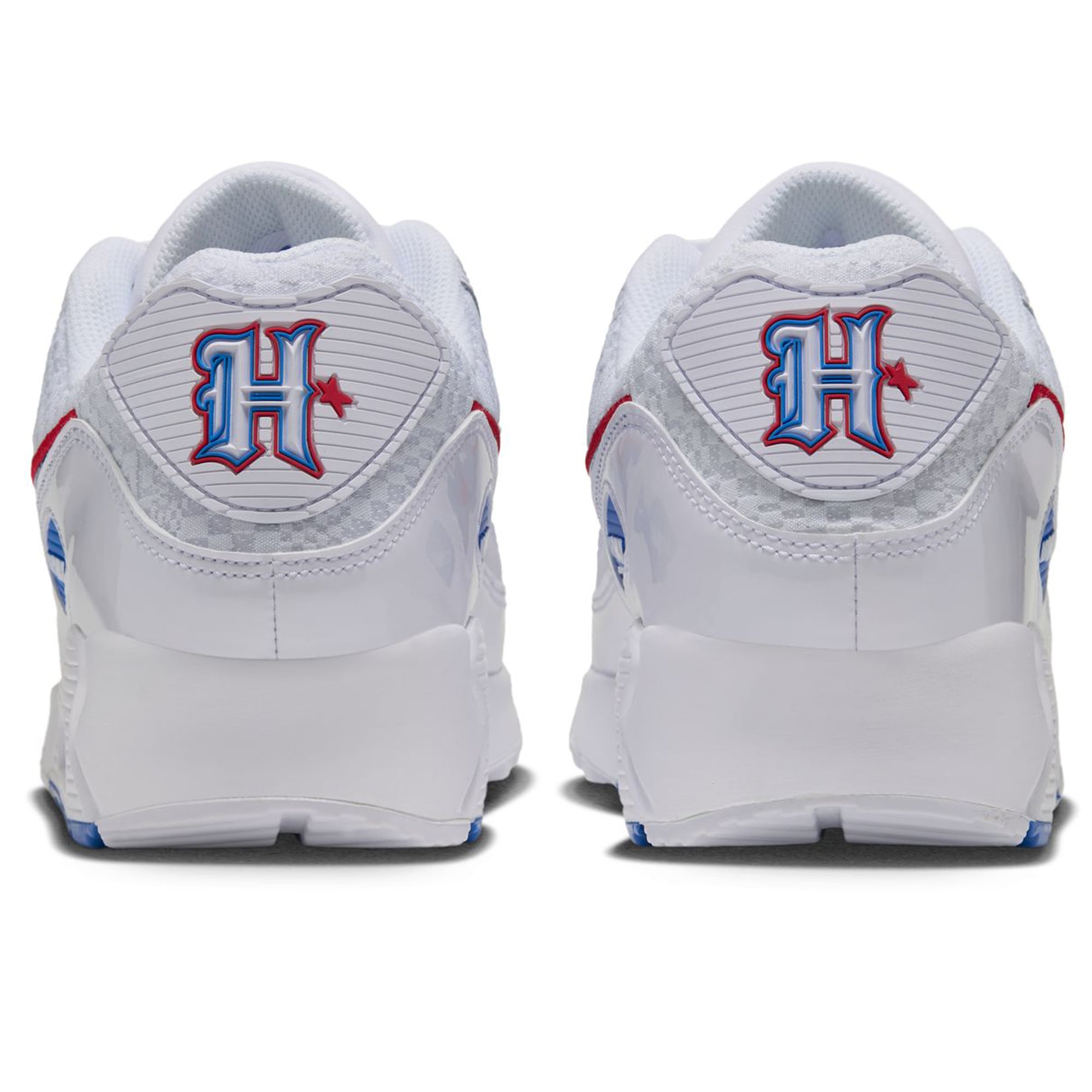Men's Nike White Houston Texans 2026 Rivalries Collection Air Max 90 Shoes