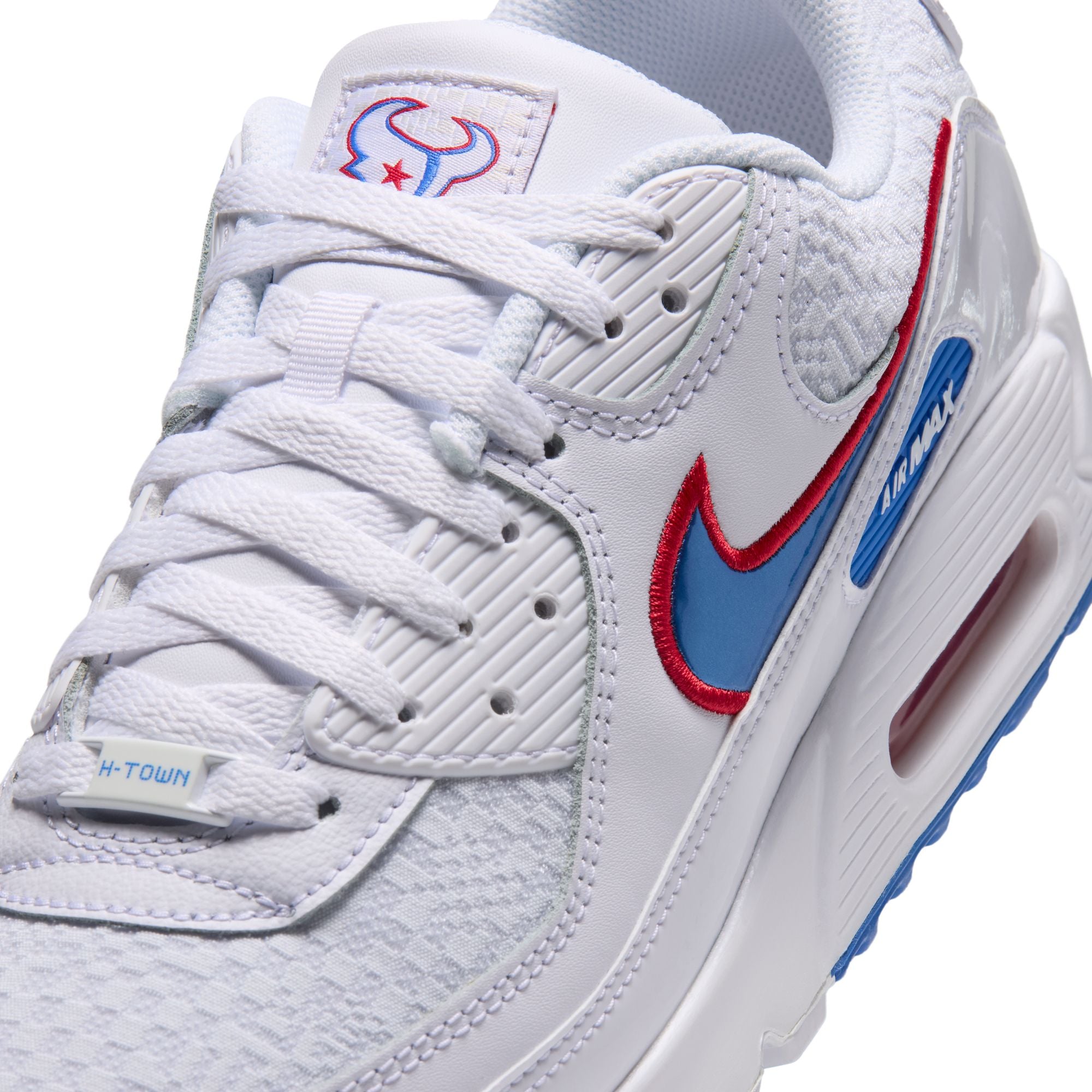 Men's Nike White Houston Texans 2026 Rivalries Collection Air Max 90 Shoes