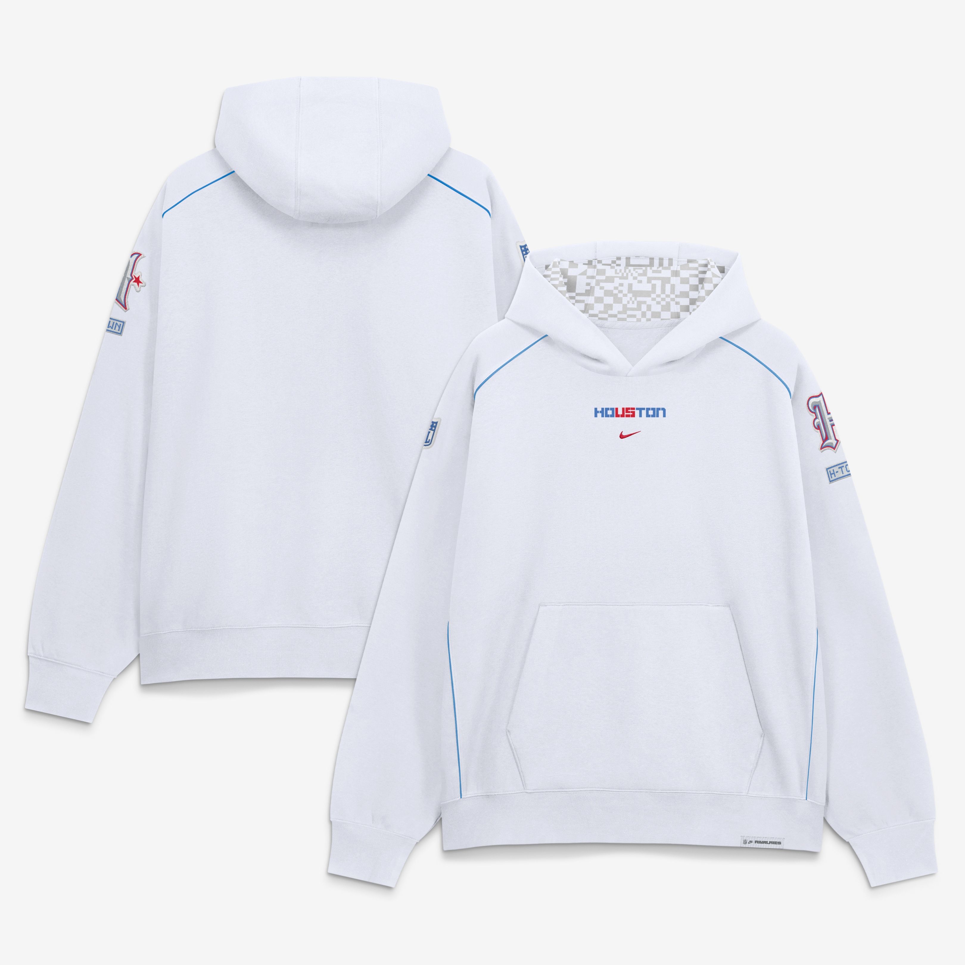 Sweat à capuche Nike Air blanc Houston Texans 2026 Rivalries Collection pour homme