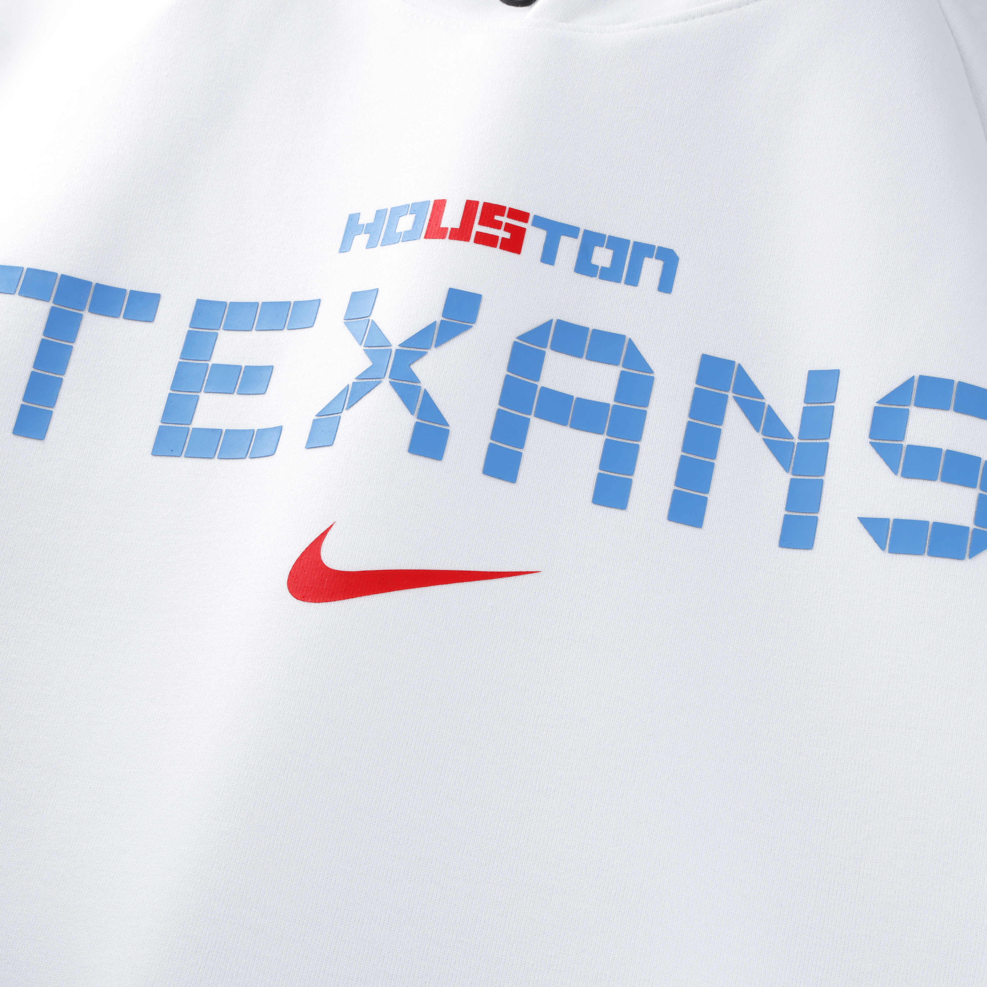 Men's Nike White Houston Texans 2026 Rivalries Collection Dri-FIT Pullover Hoodie