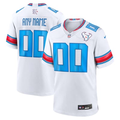  Houston Texans Nike 2026 Rivalries Collection Game Custom Jersey - White