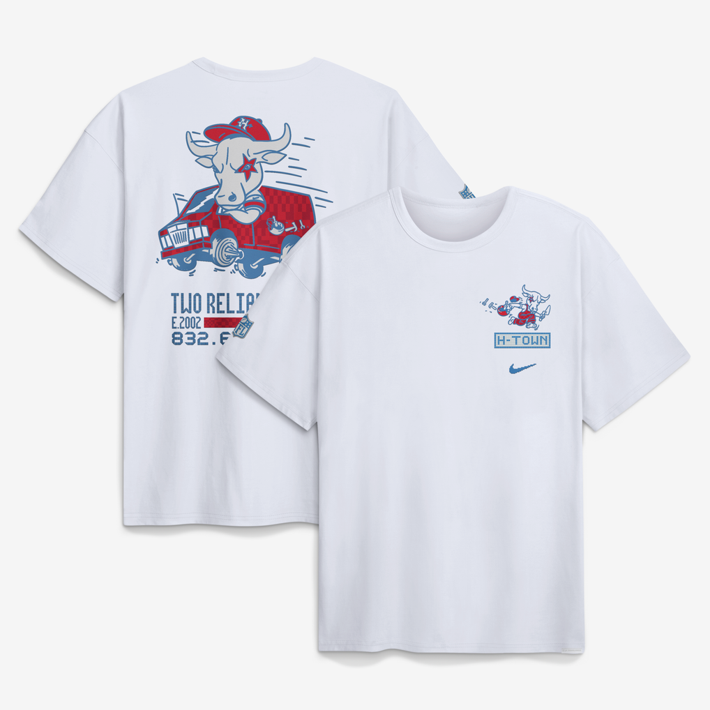 Houston Texans Nike 2026 Rivalries Collection Max90 T-Shirt - White