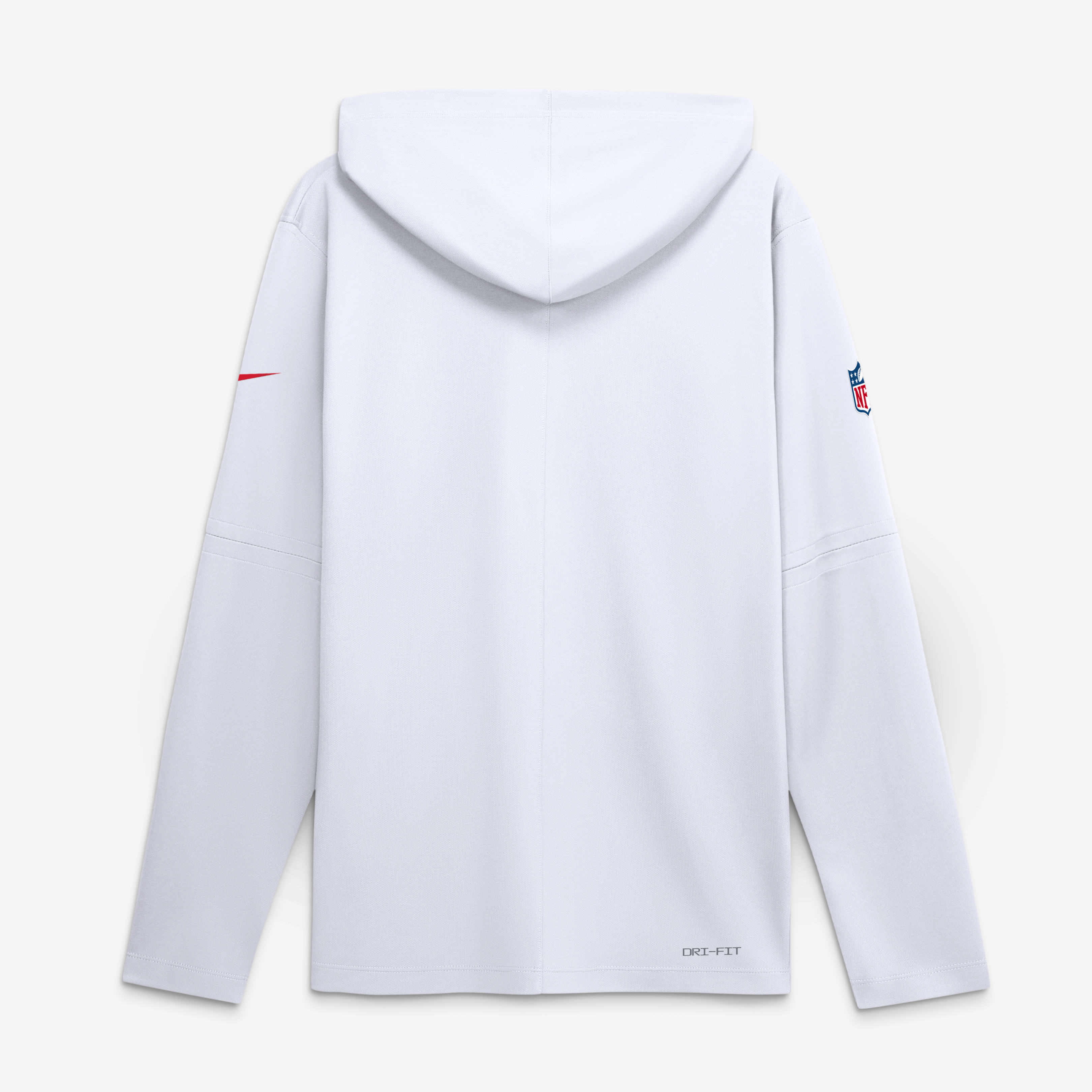 Men's Nike White Houston Texans 2026 Rivalries Collection Sideline Lightweight Hooded Long Sleeve Top