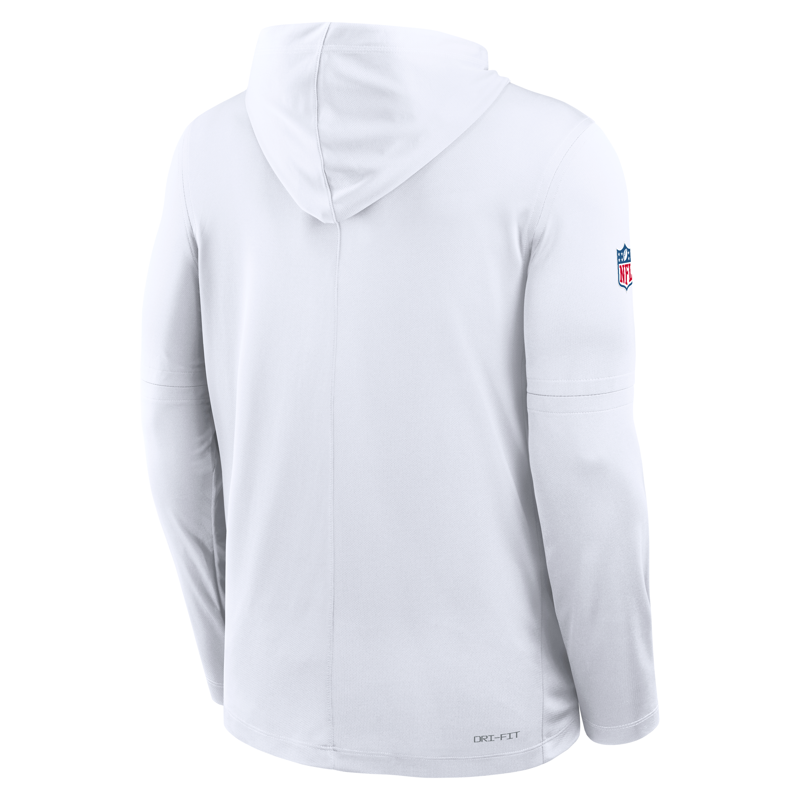 Men's Nike White Houston Texans 2026 Rivalries Collection Sideline Lightweight Hooded Long Sleeve Top