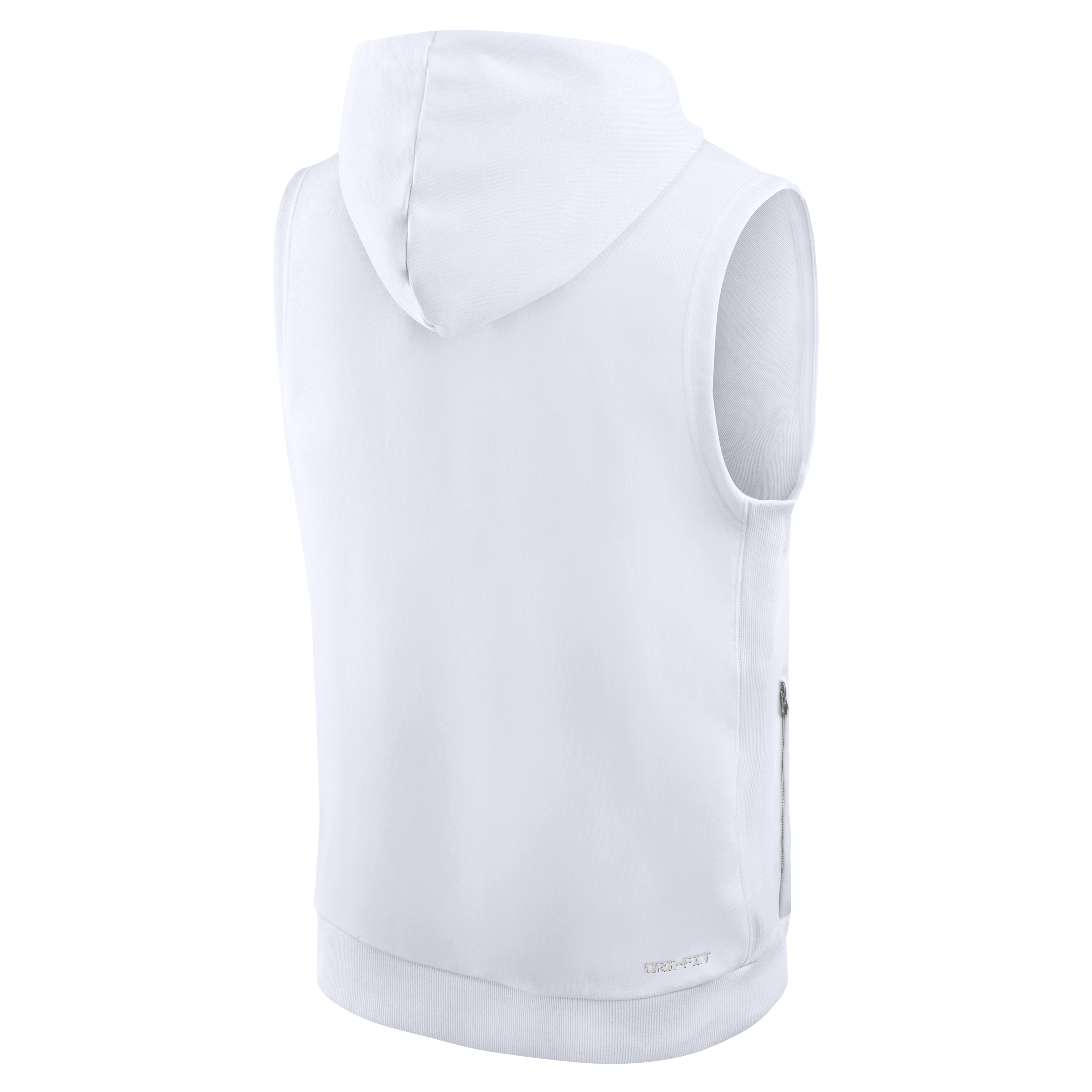 Men's Nike  White Houston Texans 2026 Rivalries Collection Sideline Sleeveless Fleece Hoodie