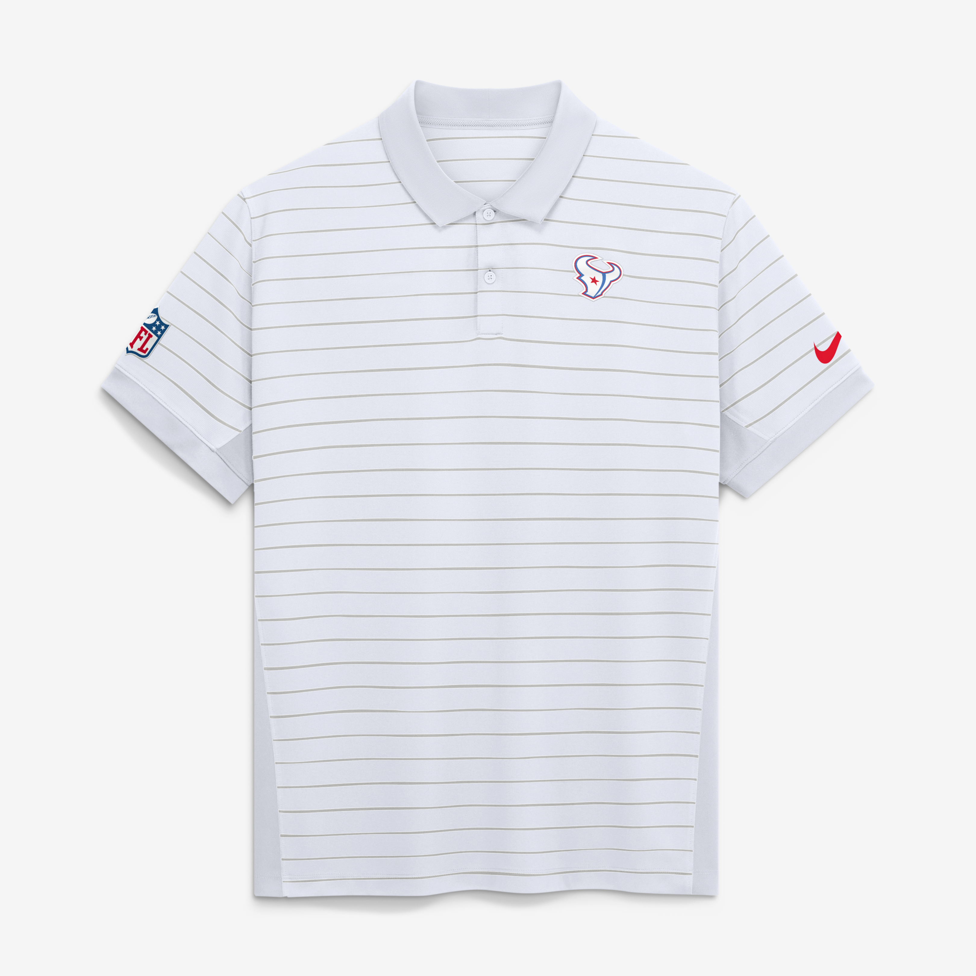 Men's Nike  White Houston Texans 2026 Rivalries Collection Sideline Victory Polo