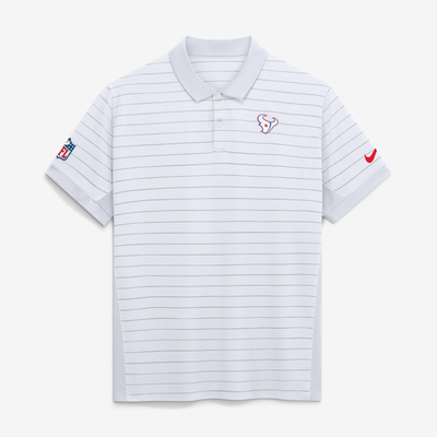  Houston Texans Nike 2026 Rivalries Collection Sideline Victory Polo - White