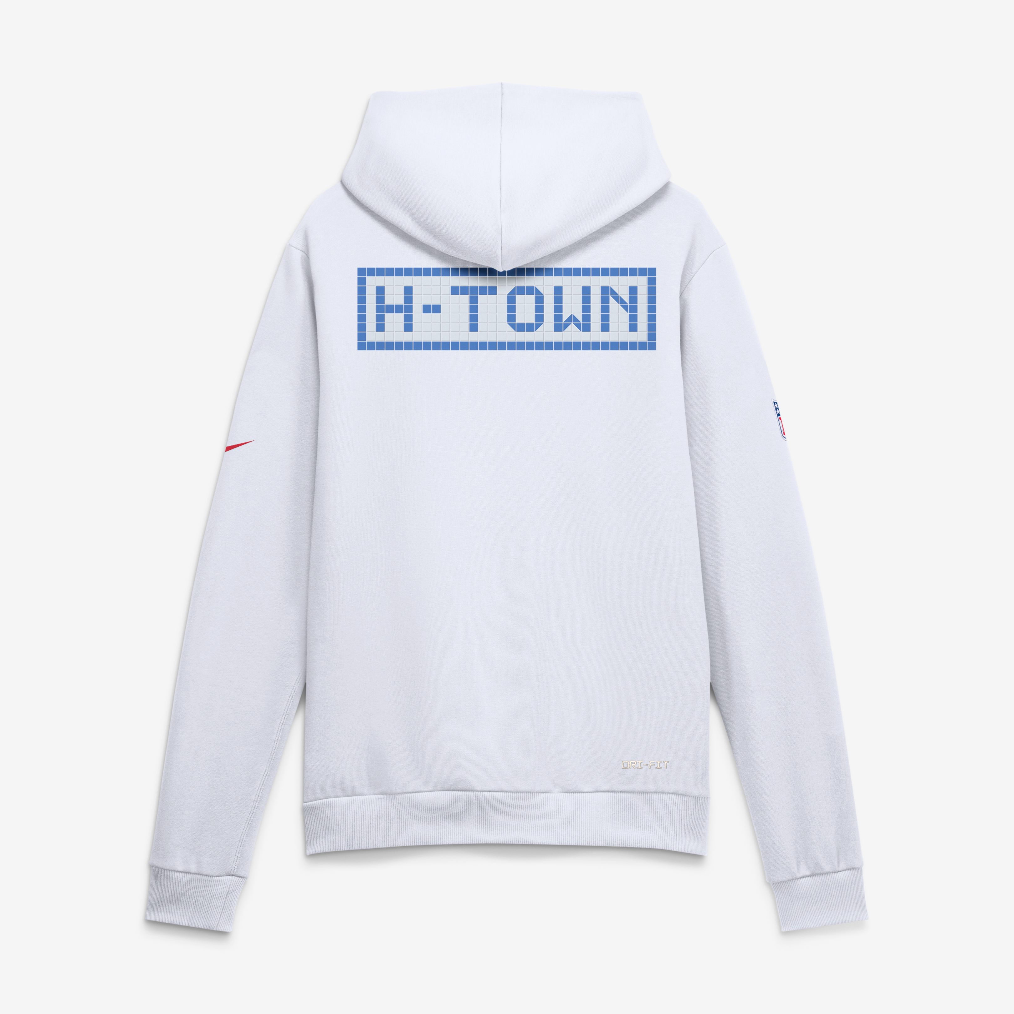 Men's Nike  White Houston Texans 2026 Rivalries Collection Standard Issue Sideline Pullover Hoodie