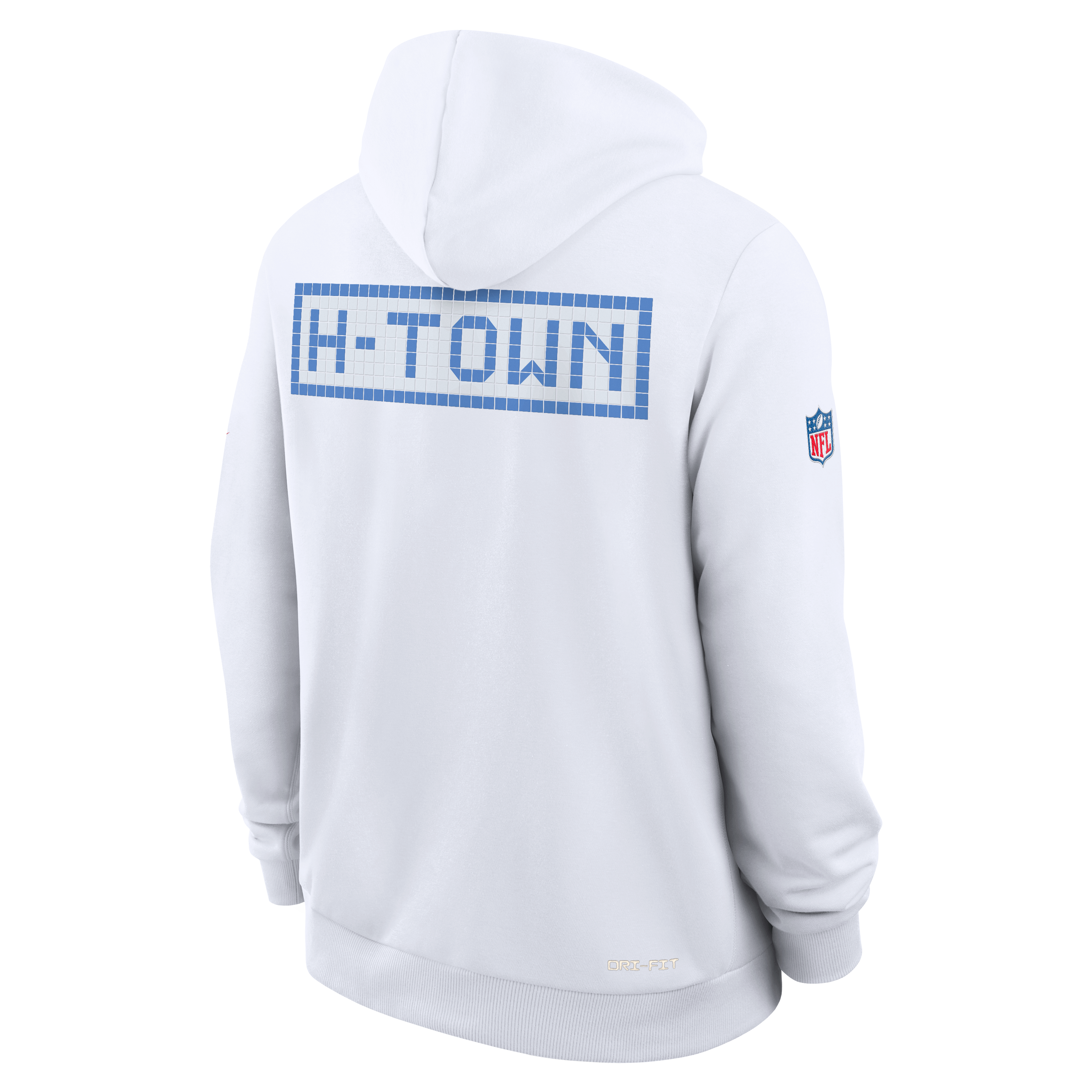 Men's Nike  White Houston Texans 2026 Rivalries Collection Standard Issue Sideline Pullover Hoodie