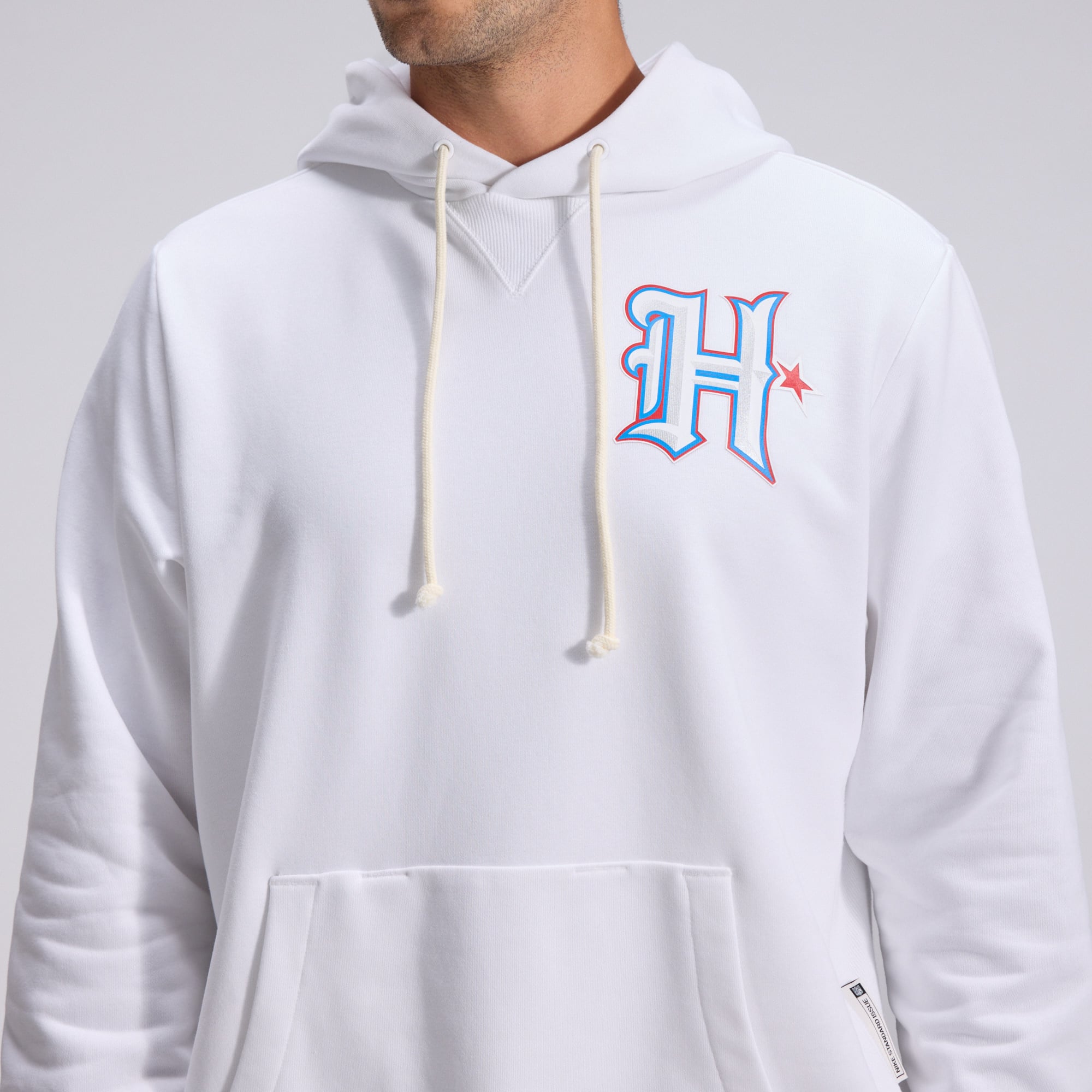 Men's Nike  White Houston Texans 2026 Rivalries Collection Standard Issue Sideline Pullover Hoodie