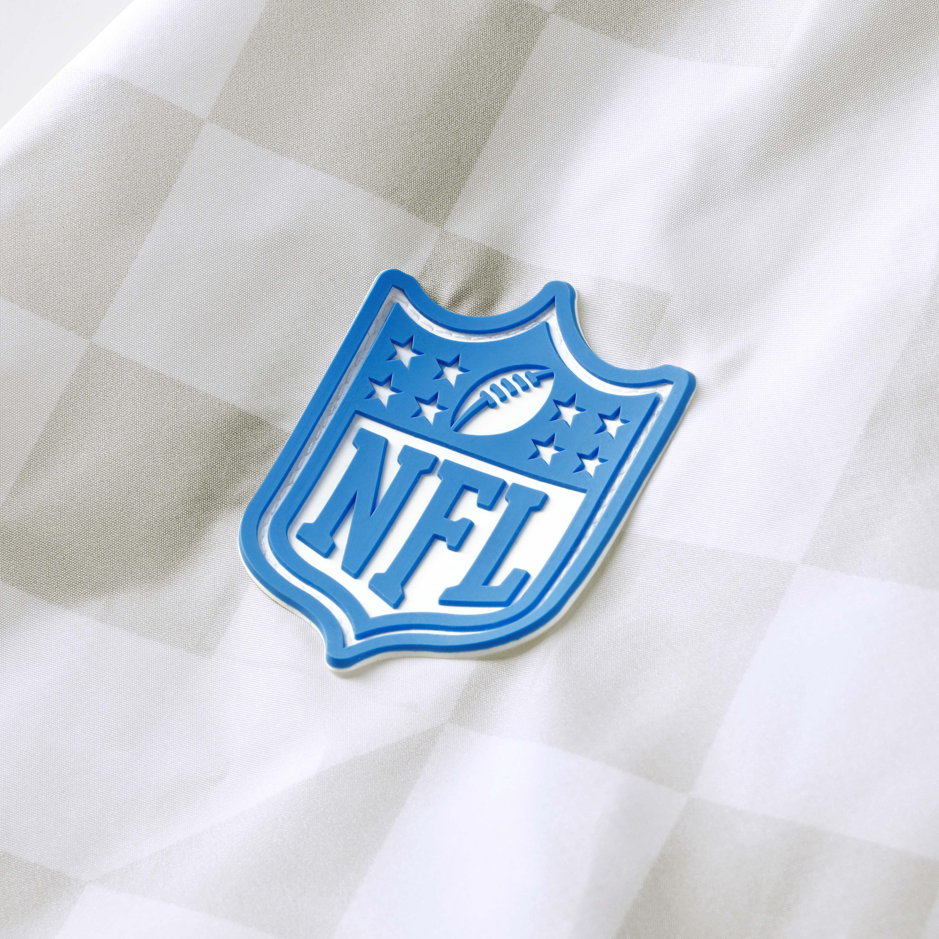Veste coupe-vent zippée Nike blanche pour homme, collection Houston Texans 2026 Rivalries.