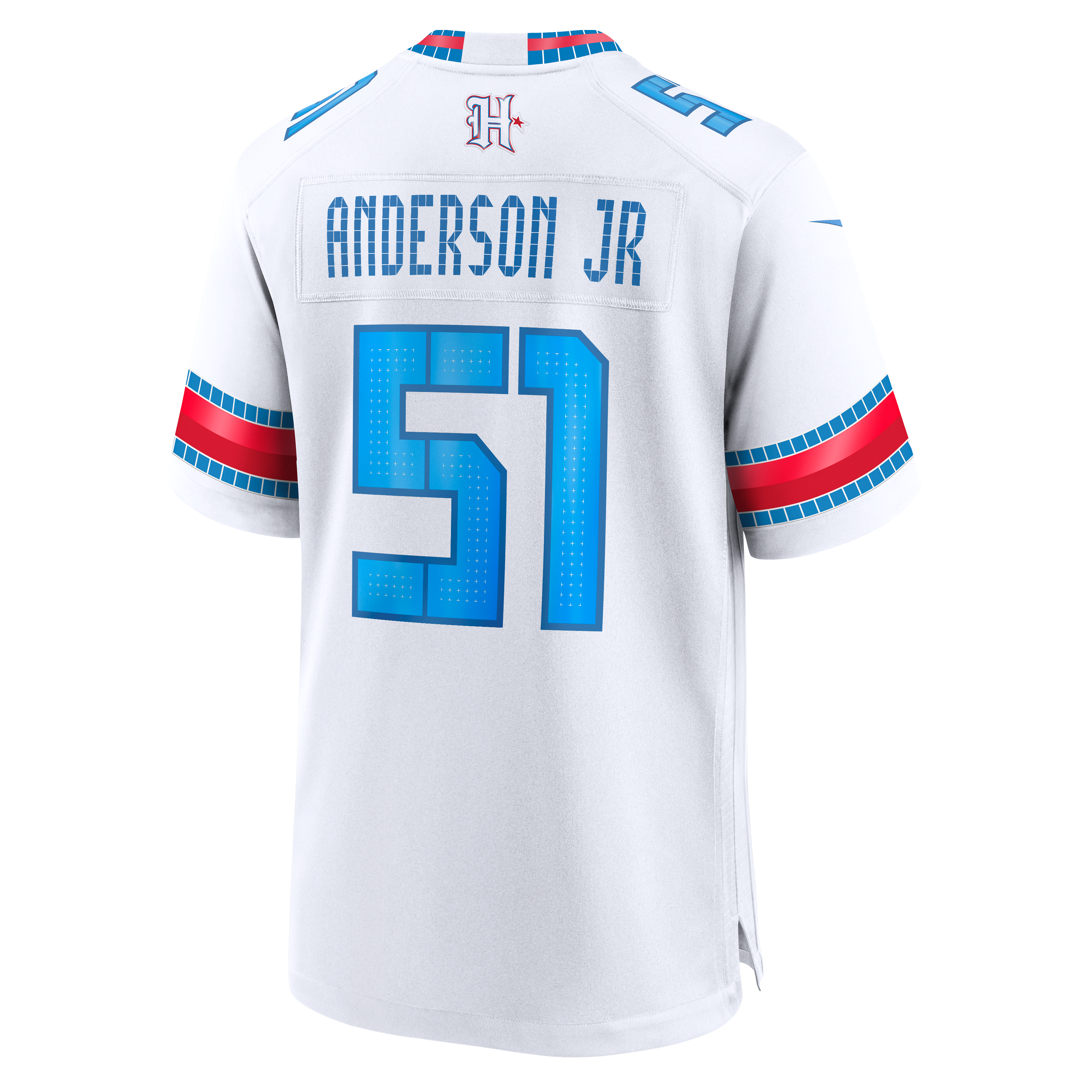 Men's Nike Will Anderson Jr. White Houston Texans 2026 Rivalries Collection Game Jersey