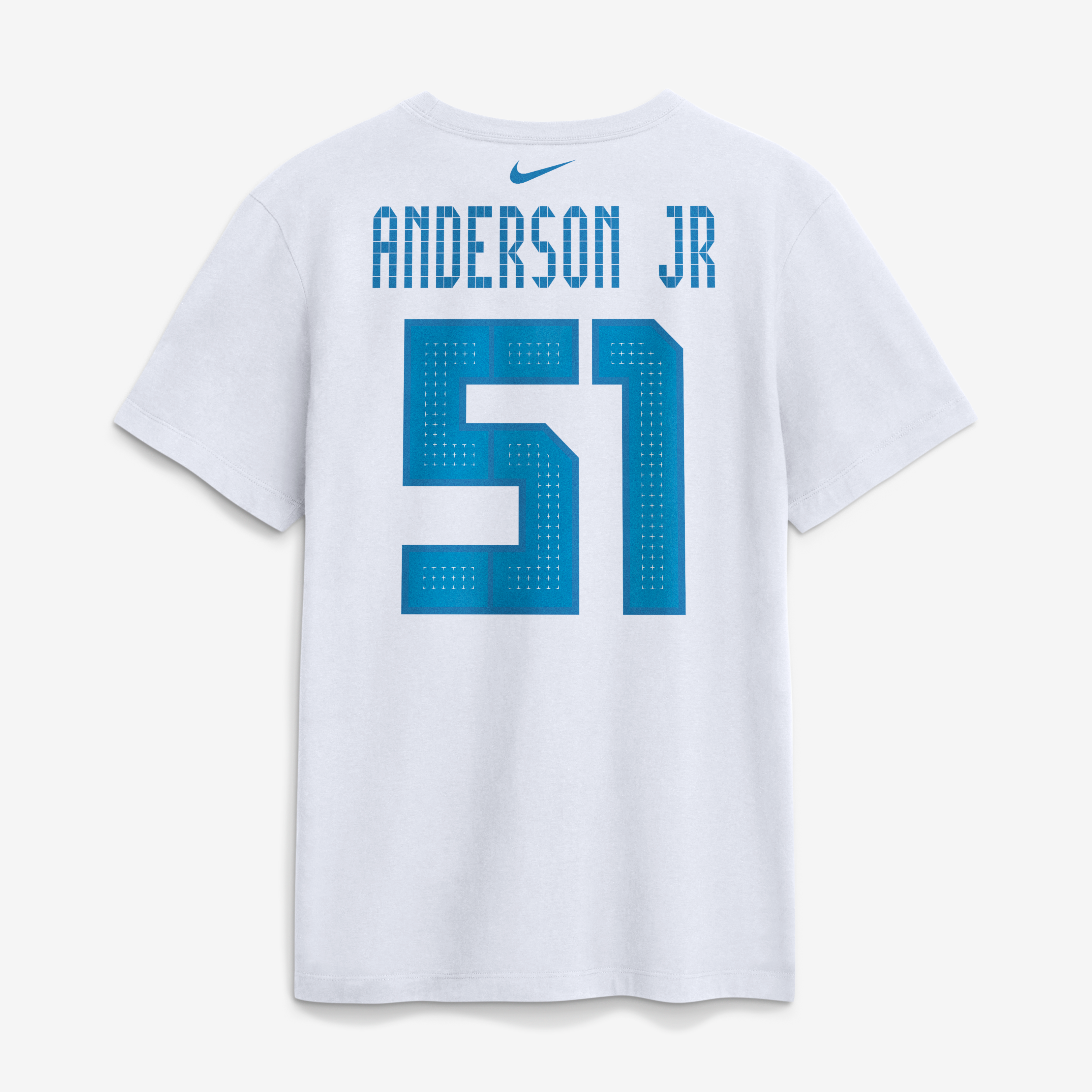 Men's Nike Will Anderson Jr. White Houston Texans 2026 Rivalries Collection Player Name & Number T-Shirt