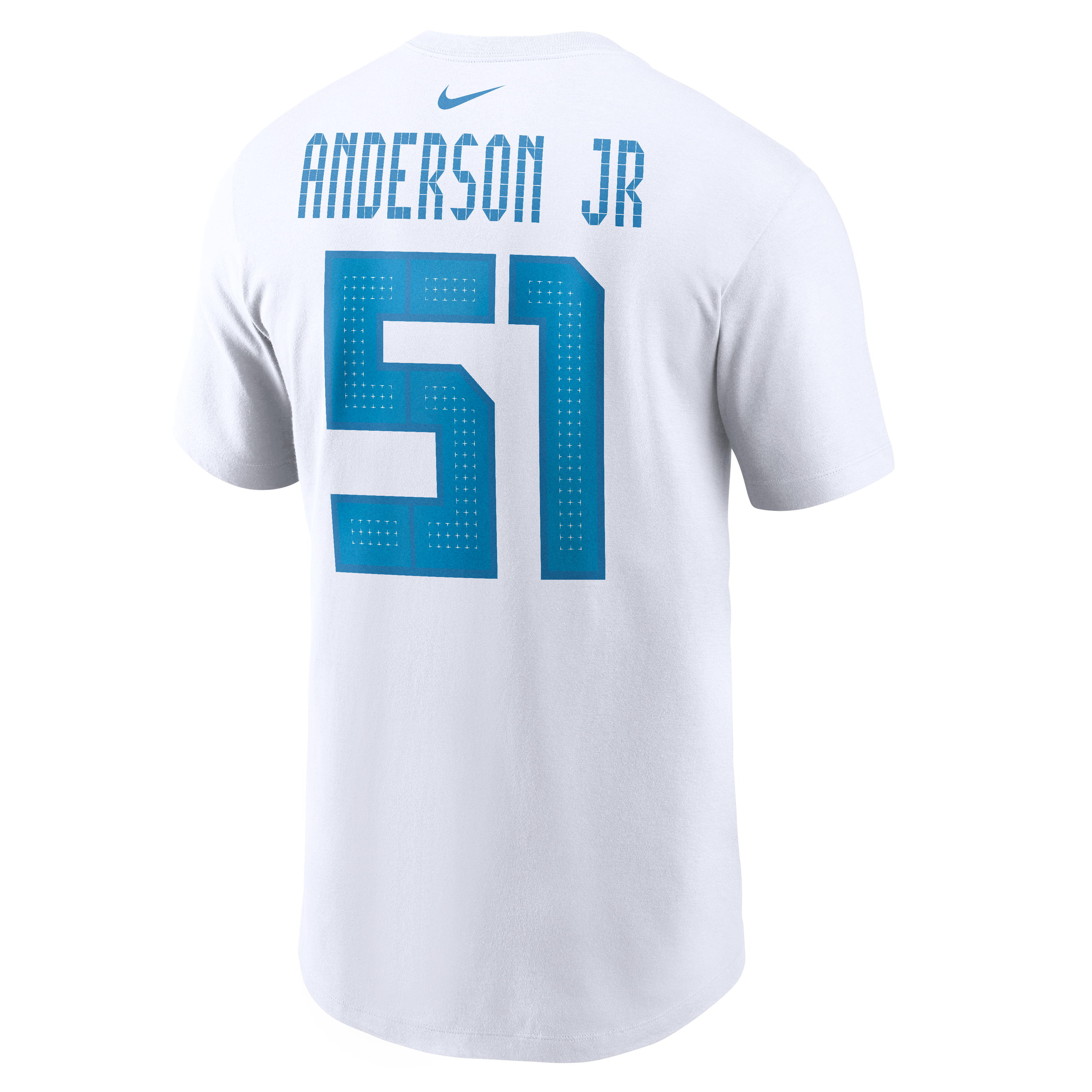 Men's Nike Will Anderson Jr. White Houston Texans 2026 Rivalries Collection Player Name & Number T-Shirt