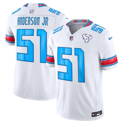 Will Anderson Jr. Houston Texans Nike 2026 Rivalries Collection Stitched Limited Jersey - White
